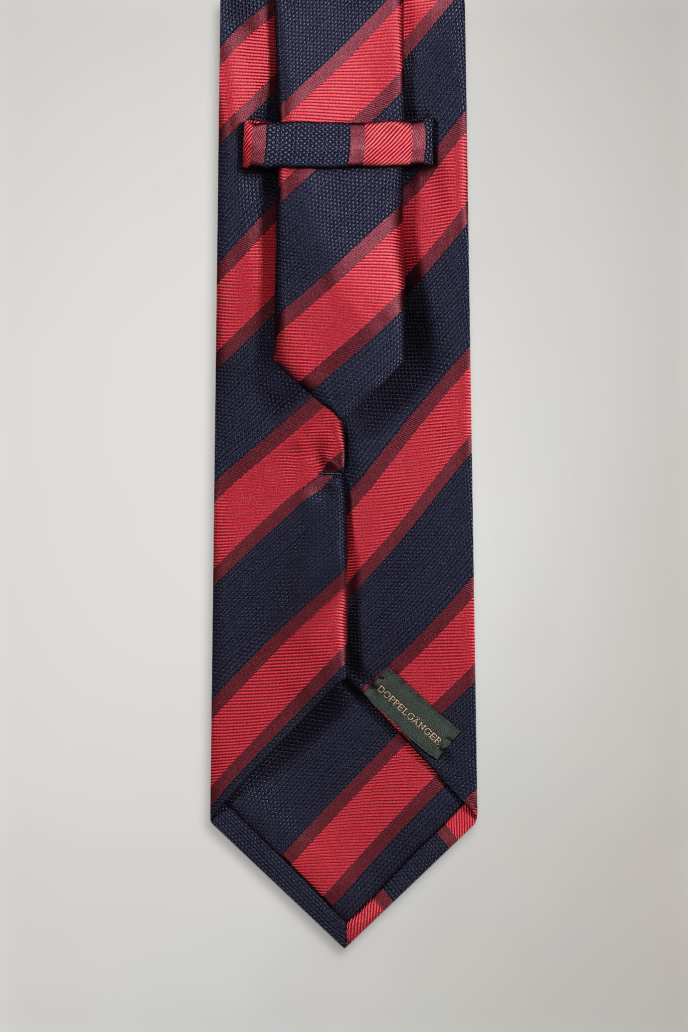 Men's regimental Bamboo Blend Tie image number 1