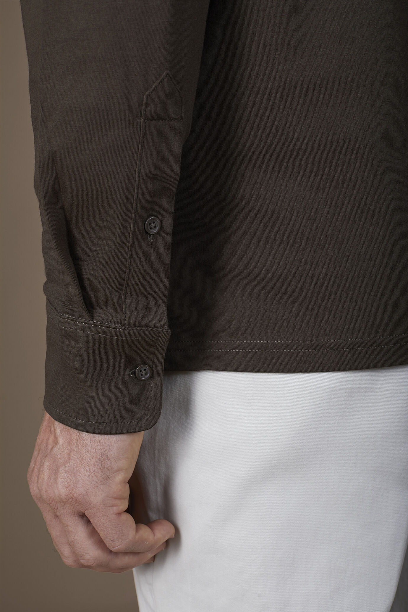 Polo uomo in 100% cotone regular fit image number 3