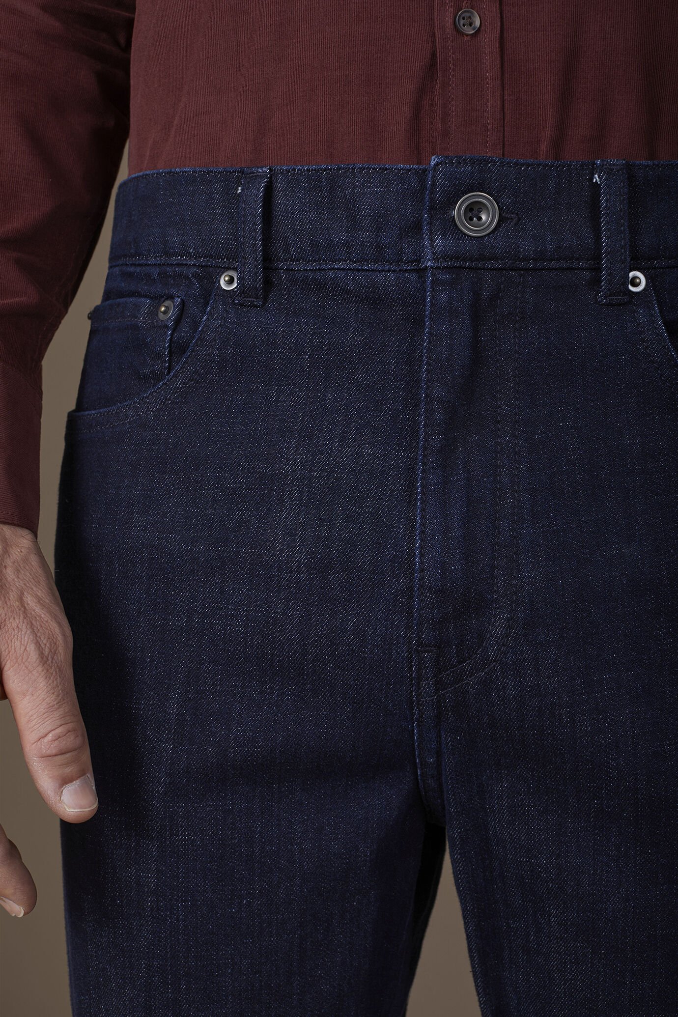 Jeans uomo 5 tasche regular fit image number 2