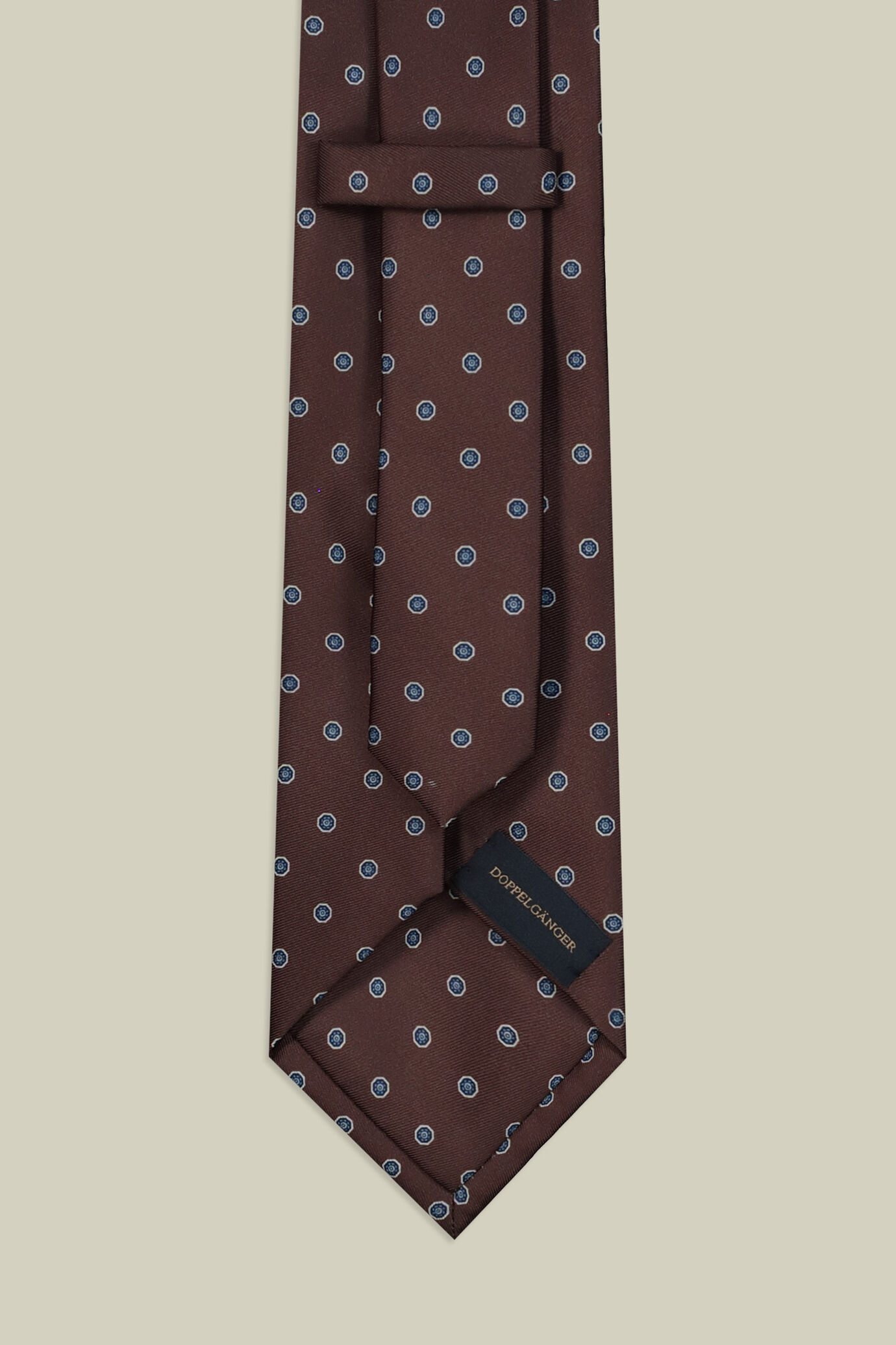 Cravate pour homme &agrave; pois g&eacute;om&eacute;triques image number 2