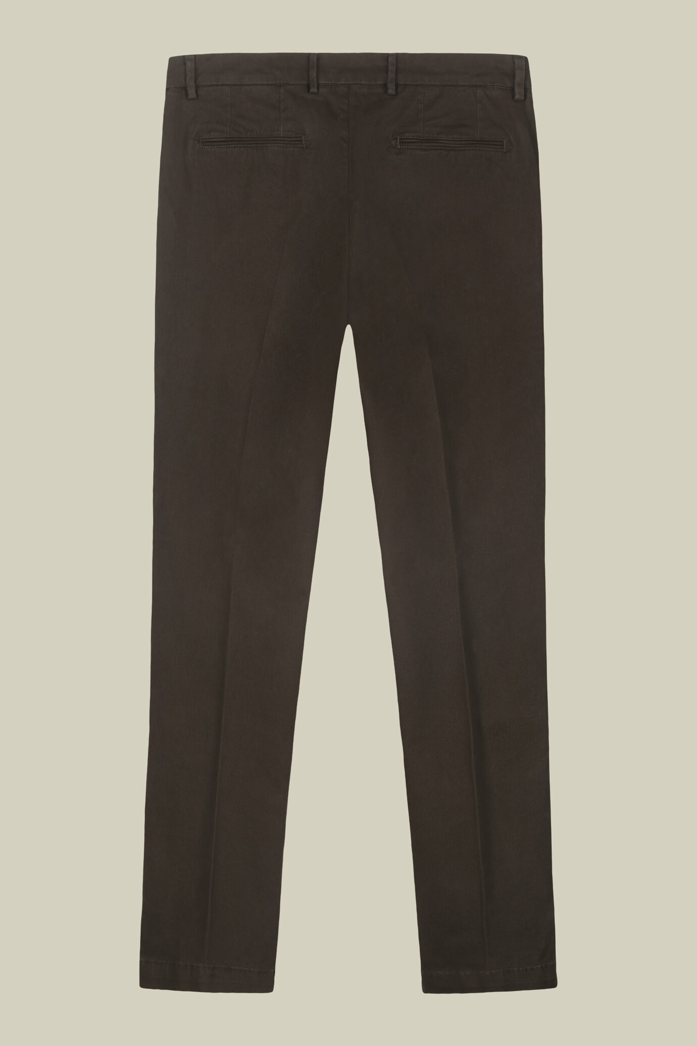 Classic men's chinos in regular fit with stretch twill construction image number 5
