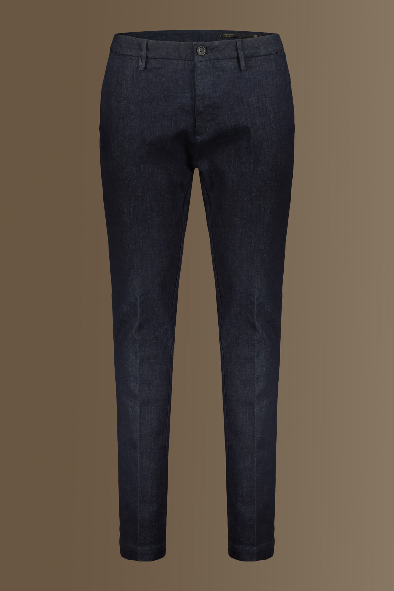 Pantalone uomo chino in denim image number 4