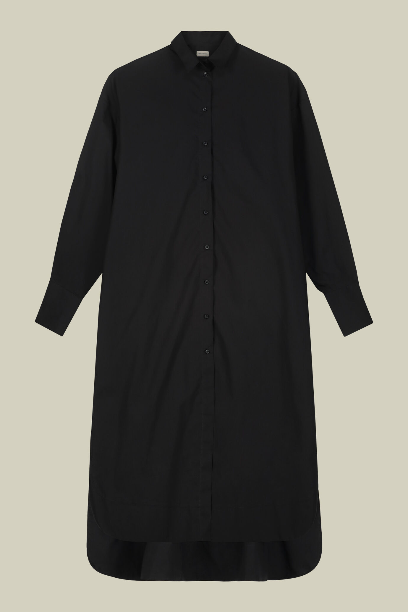 Robe chemisier pour femme avec fentes latérales image number 5