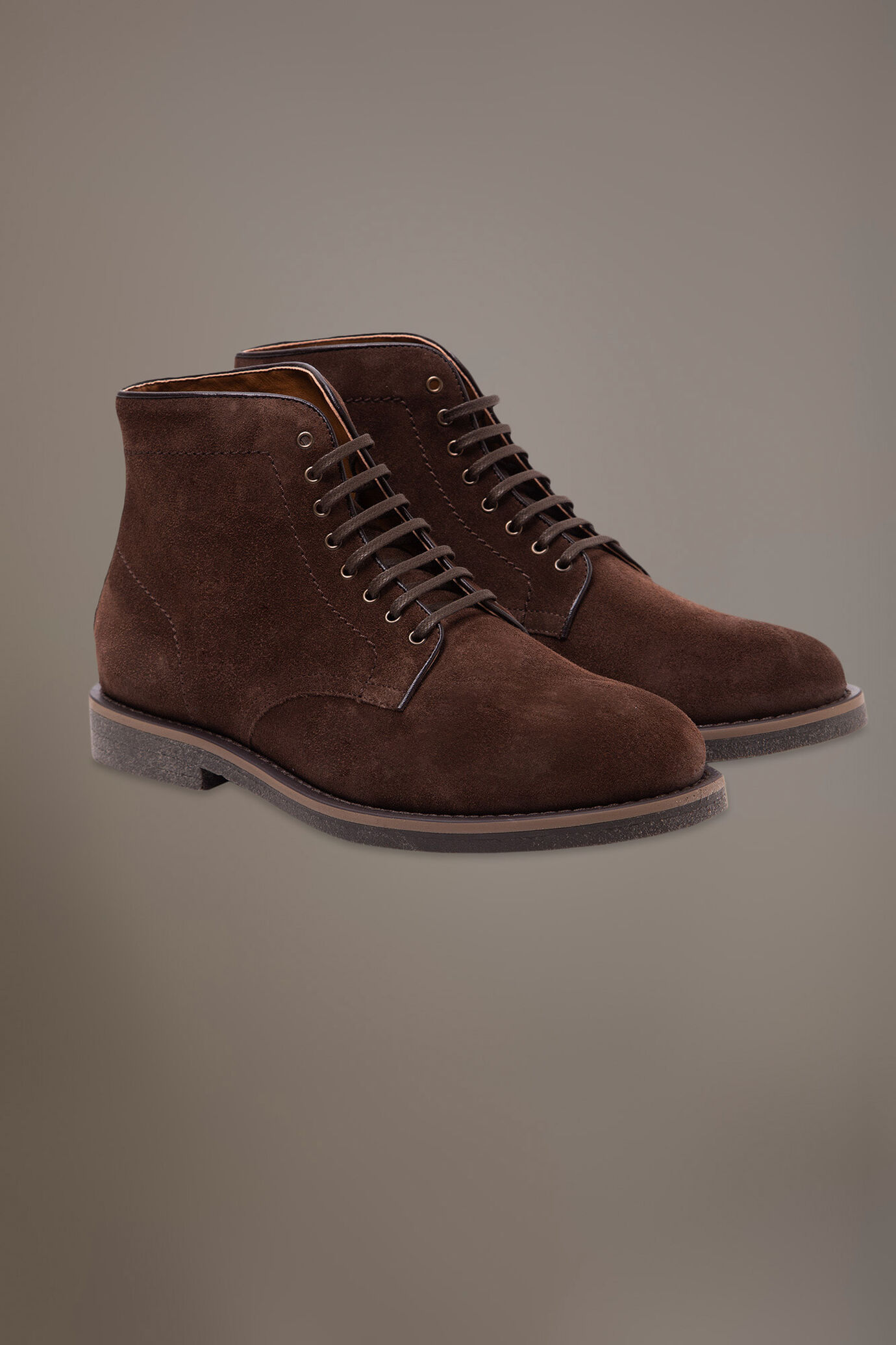 Suede boots - 100% leather