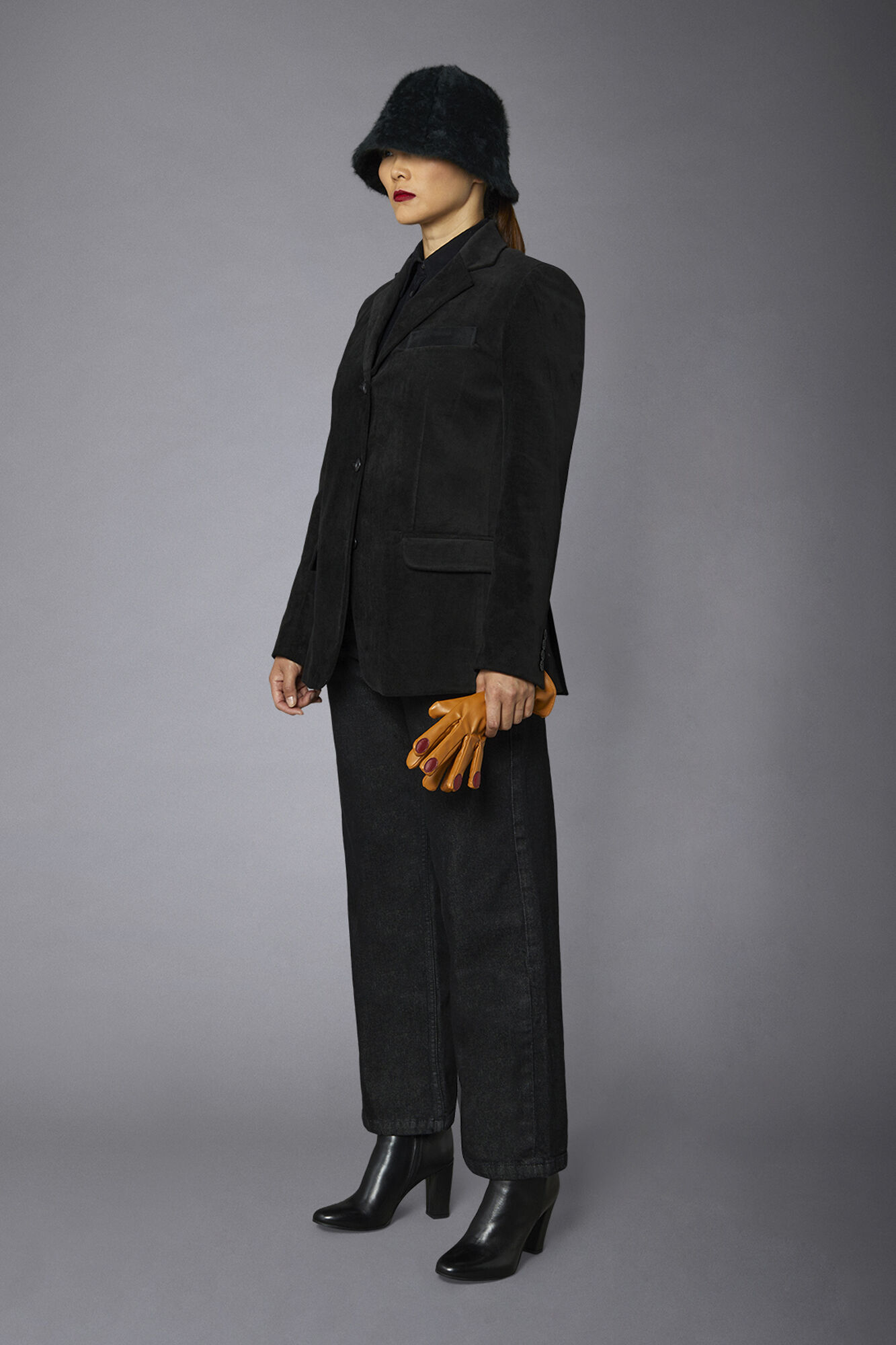 Veste en coton a simple boutonnage Doppelganger Blazers Uomo Online