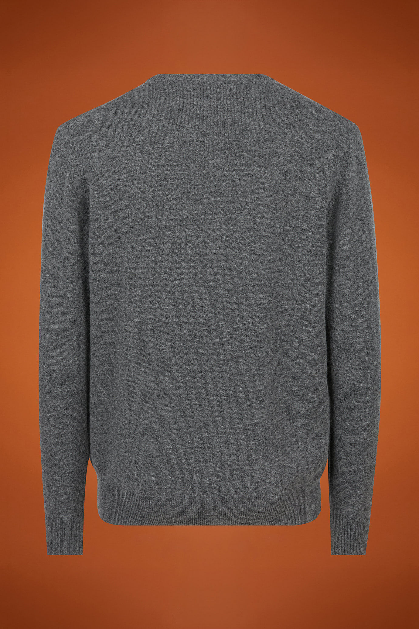 Pull homme à col rond, 100% cachemire, coupe classique image number 5