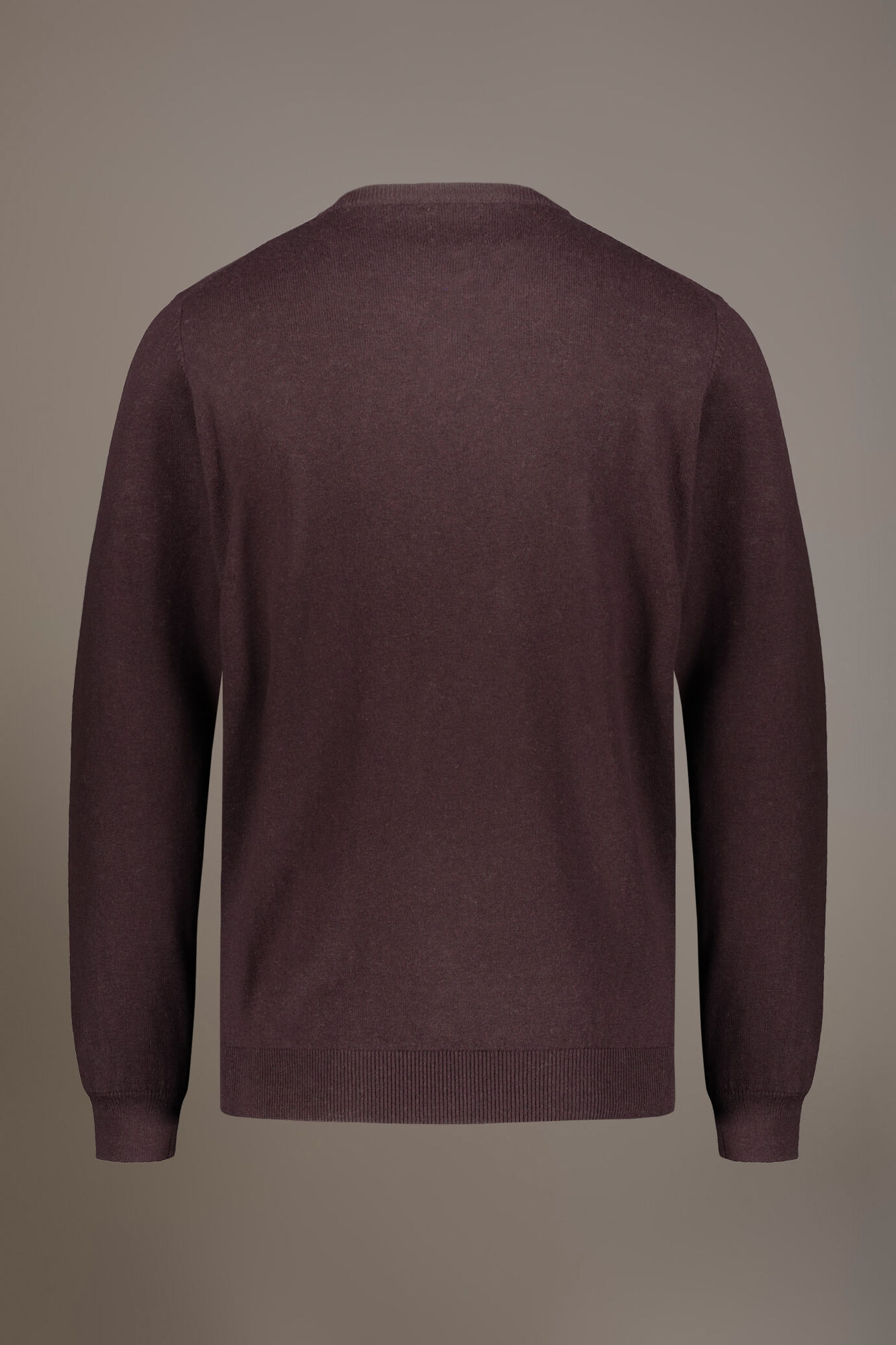 Wool blend V-neck sweater image number 5