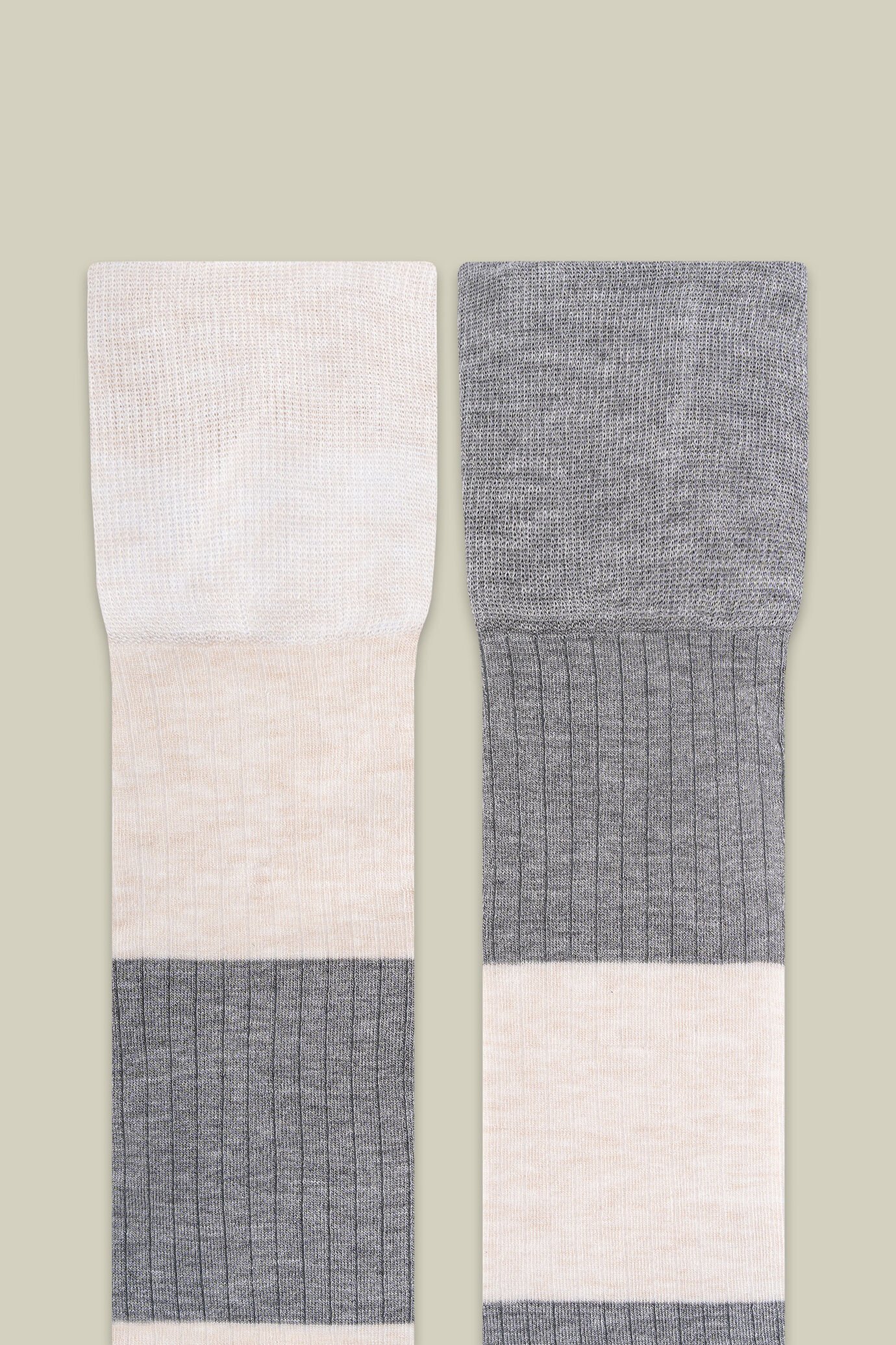 Calzini donna bicolor