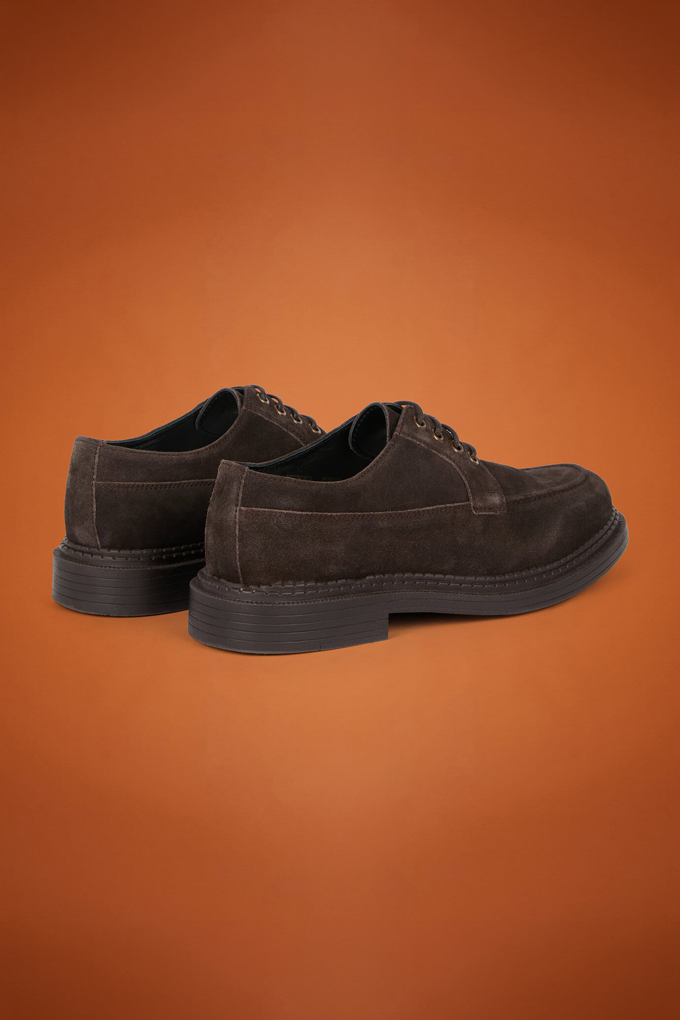 Chaussures Ranger pour homme, 100% cuir véritable avec semelle en caoutchouc image number 2