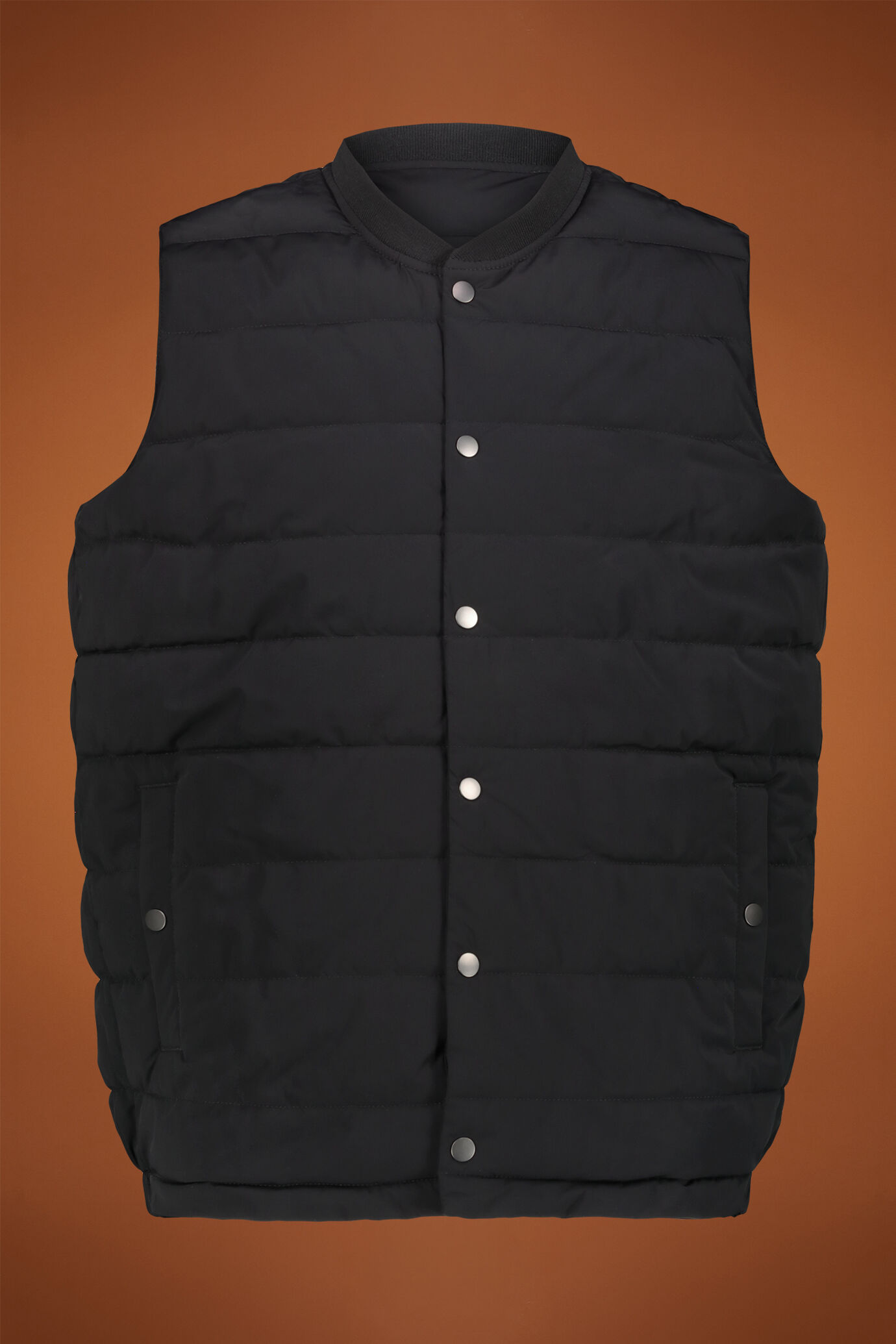 Gilet Smanicato reversibile uomo con imbottitura leggera regular fit image number 2