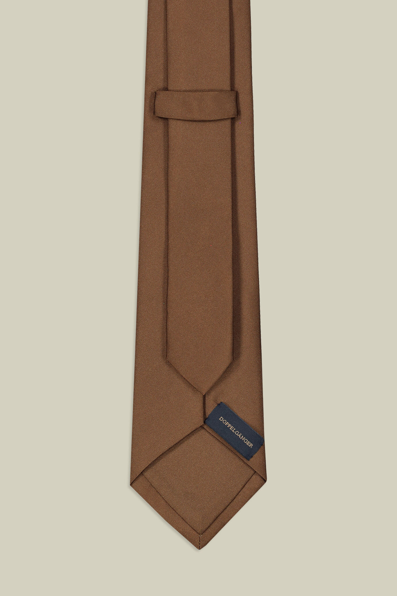 Men's single-colour silk tie image number 2
