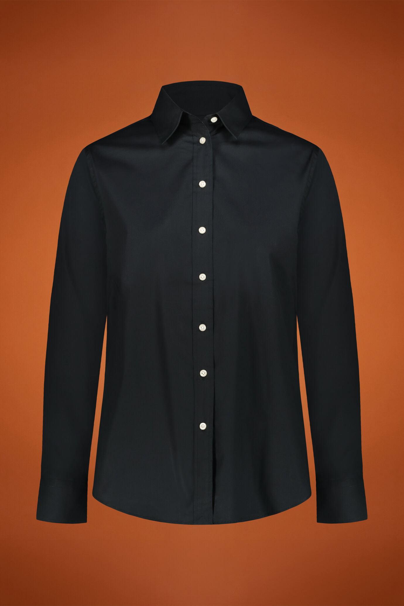 Camicia donna in cotone elasticizzato image number 0