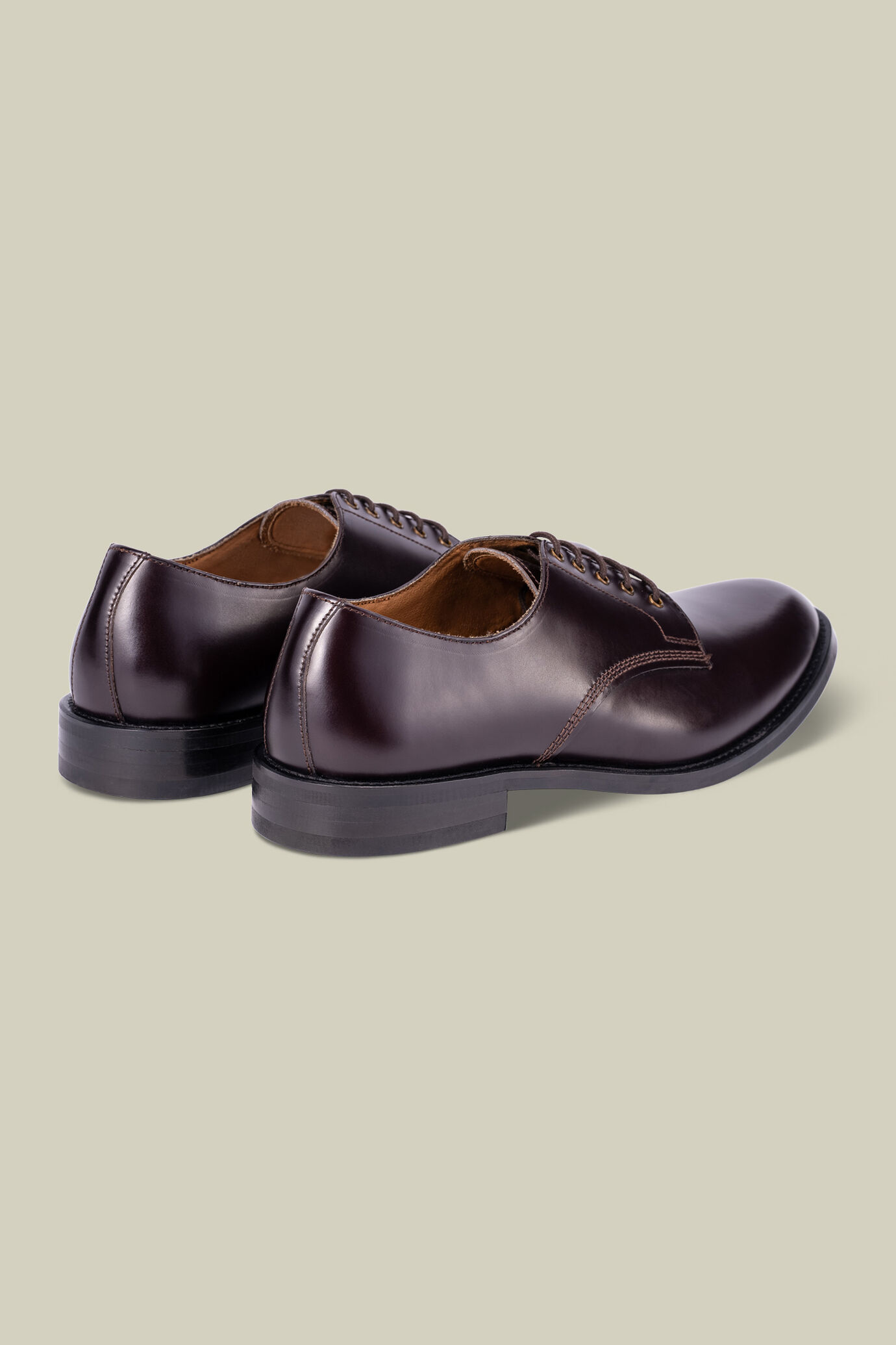 Chaussures derby pour homme 100% cuir véritable image number 3