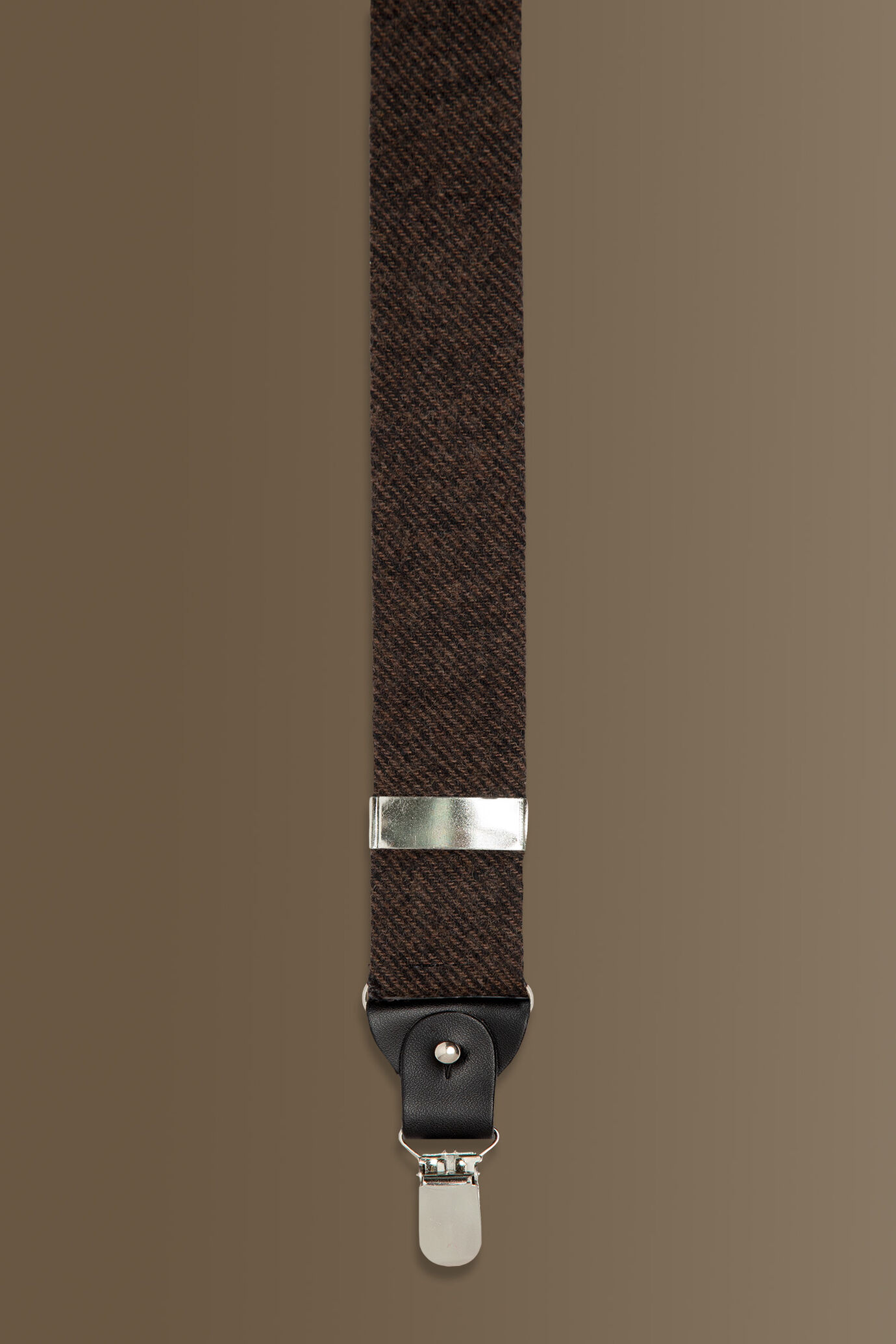 Suspenders - twill construction - wool blend image number 1