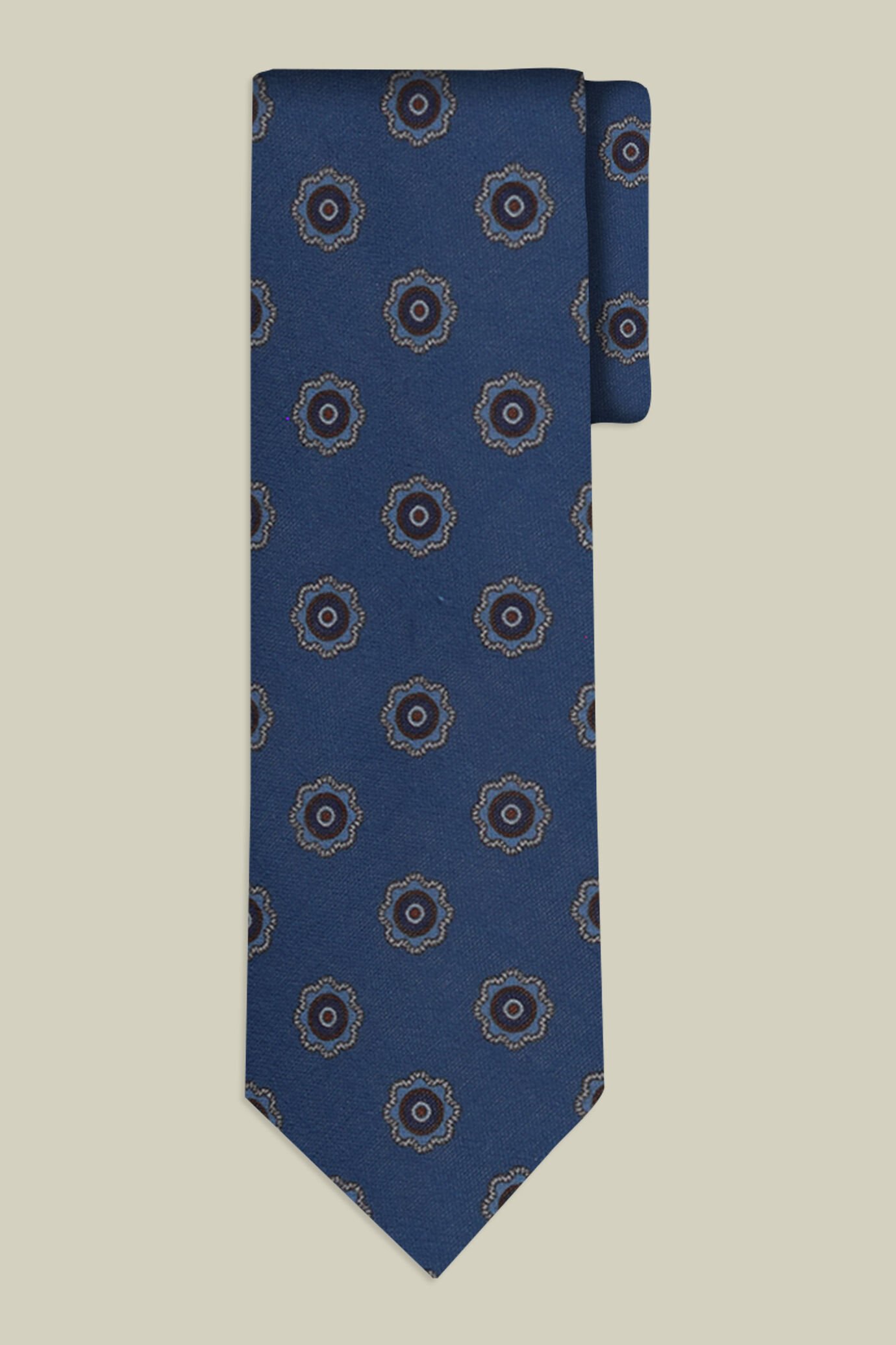 Cravate homme gros motif