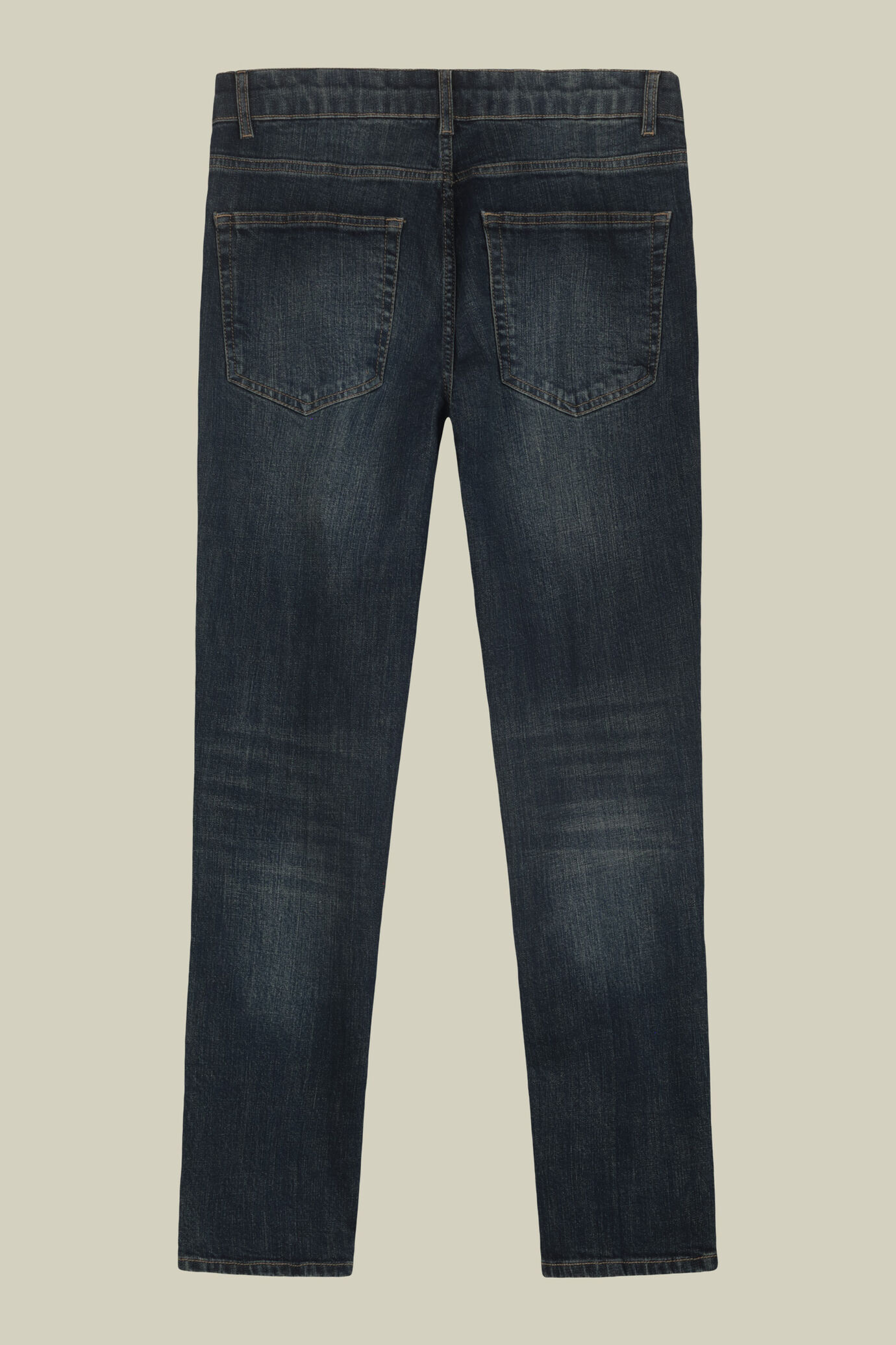 Jean 5 poches pour homme en denim moyen image number 5