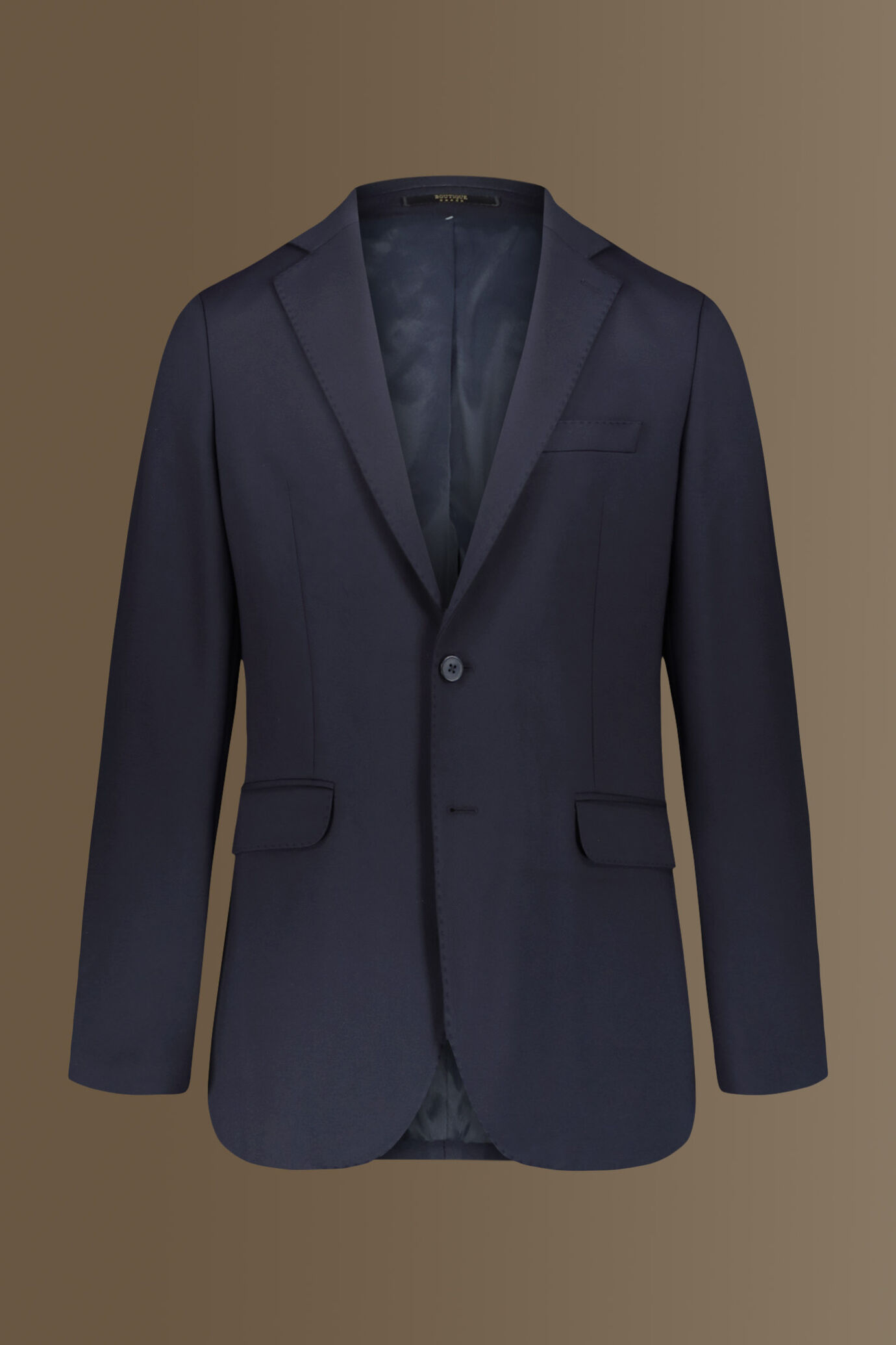 Single breasted jersey jacket with flap pocket. image number 5