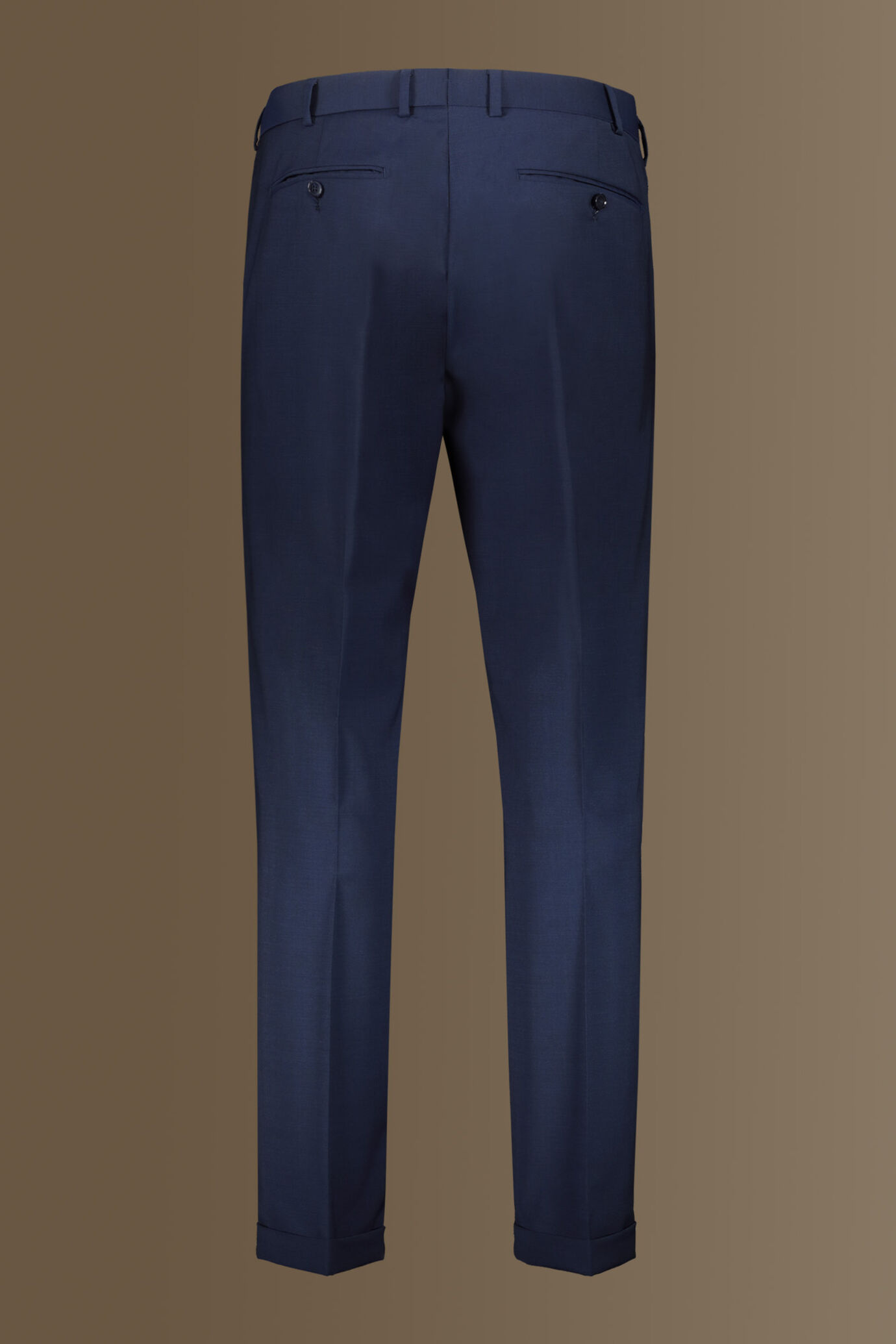Single breasted suit trousers with turn up image number 8