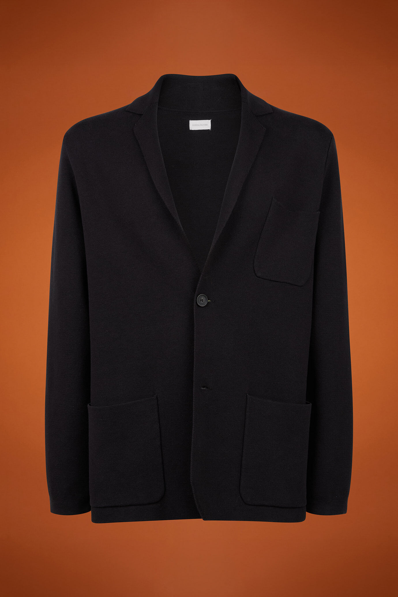 Cardigan homme à simple boutonnage, en jersey Punto Milano 100 % coton, coupe classique image number 5