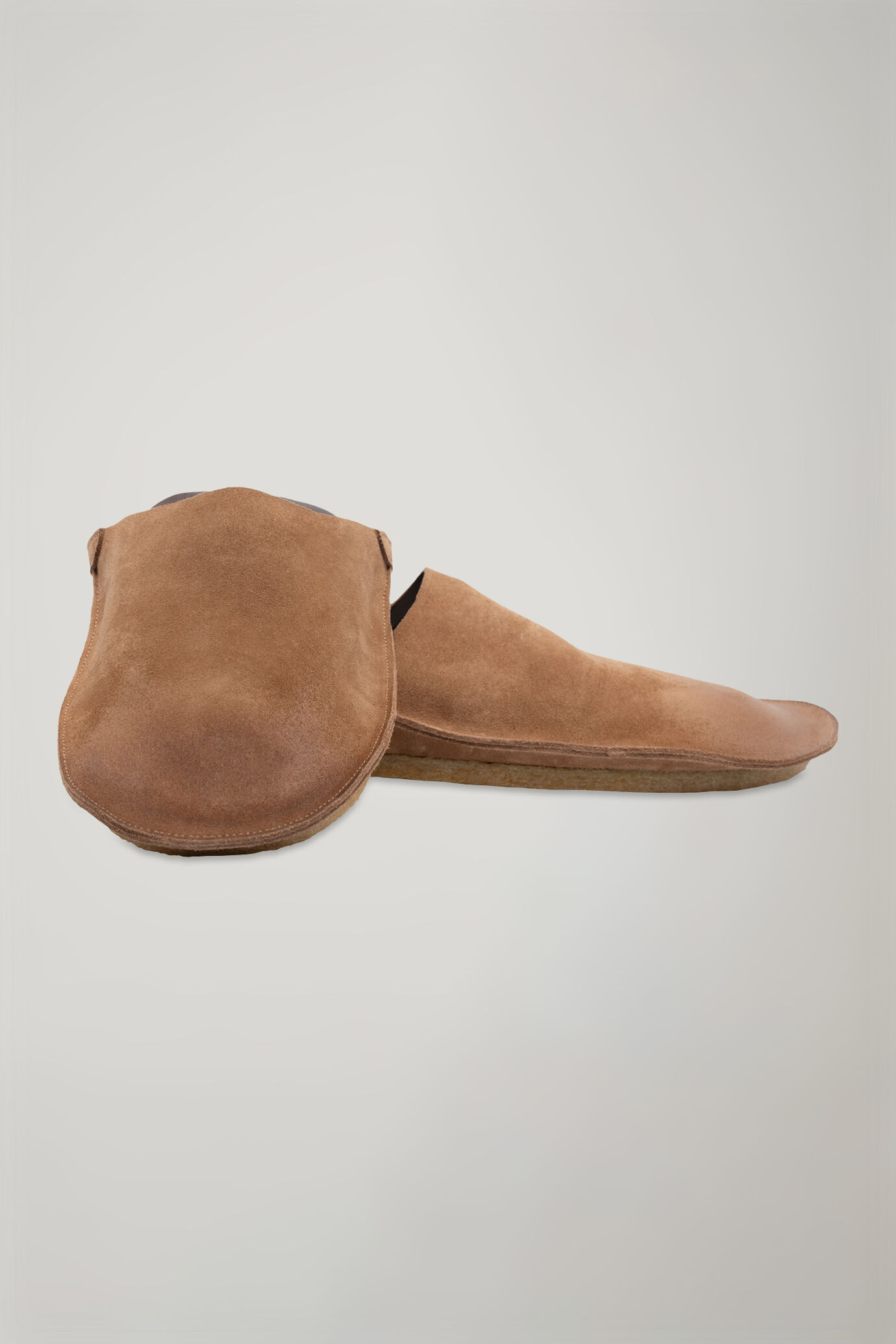 Ciabatta donna 100% pelle scamosciata