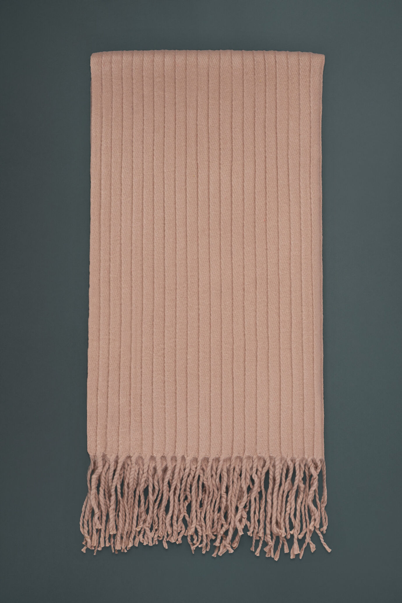 Ribbed scarf image number 1