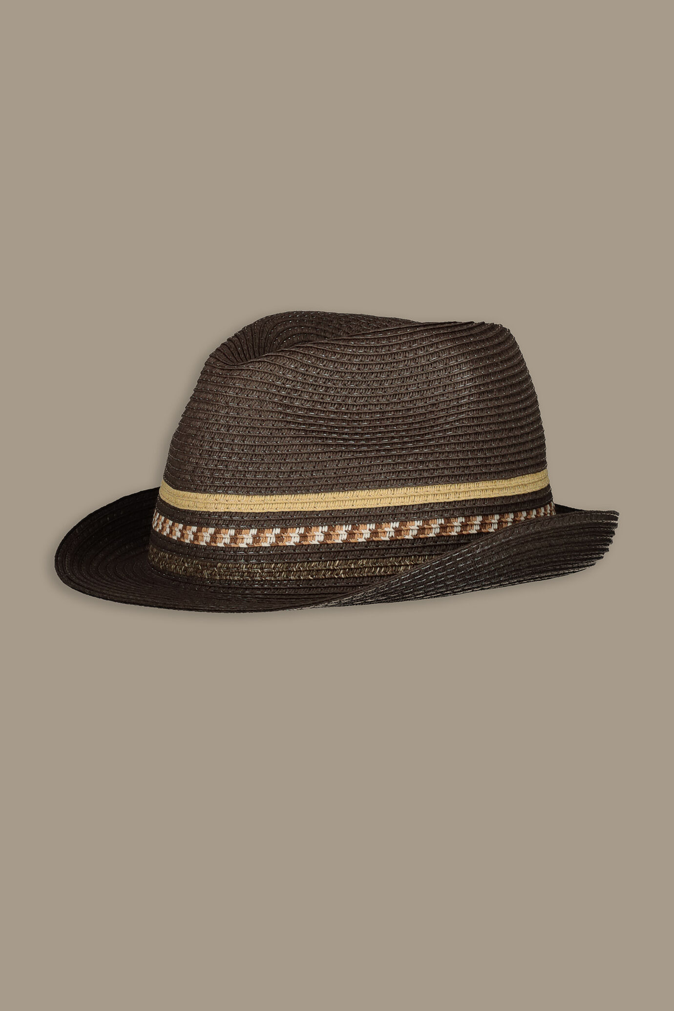 Fedora hat made from natural cellulose fiber image number 0