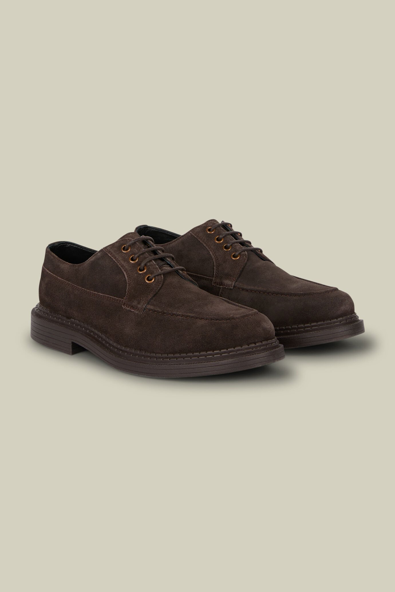 Chaussures Ranger pour homme, 100% cuir véritable avec semelle en caoutchouc
