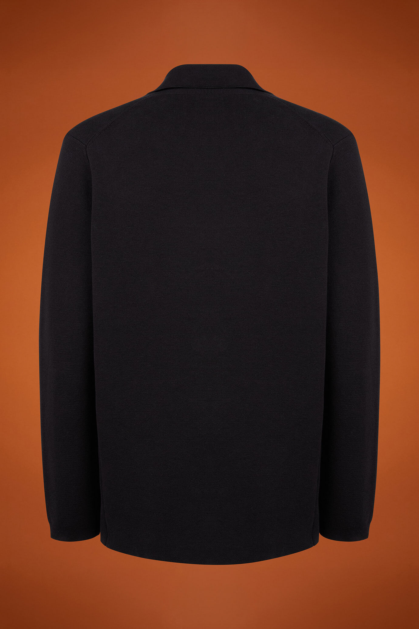 Cardigan homme à simple boutonnage, en jersey Punto Milano 100 % coton, coupe classique image number 6