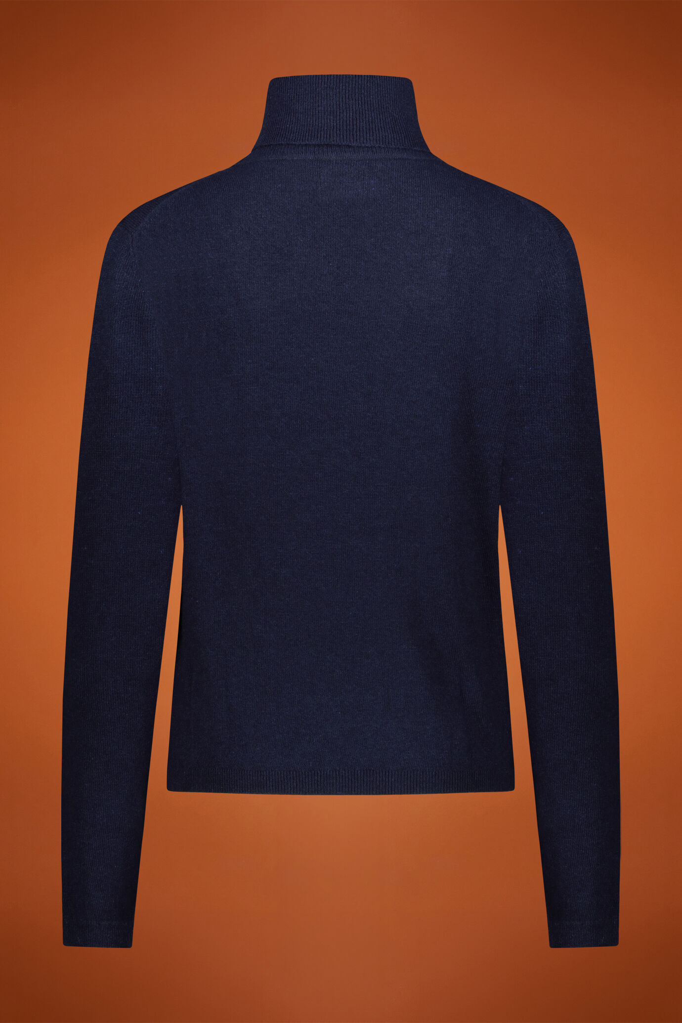 Women's wool and cashmere blend turtleneck sweater image number 1