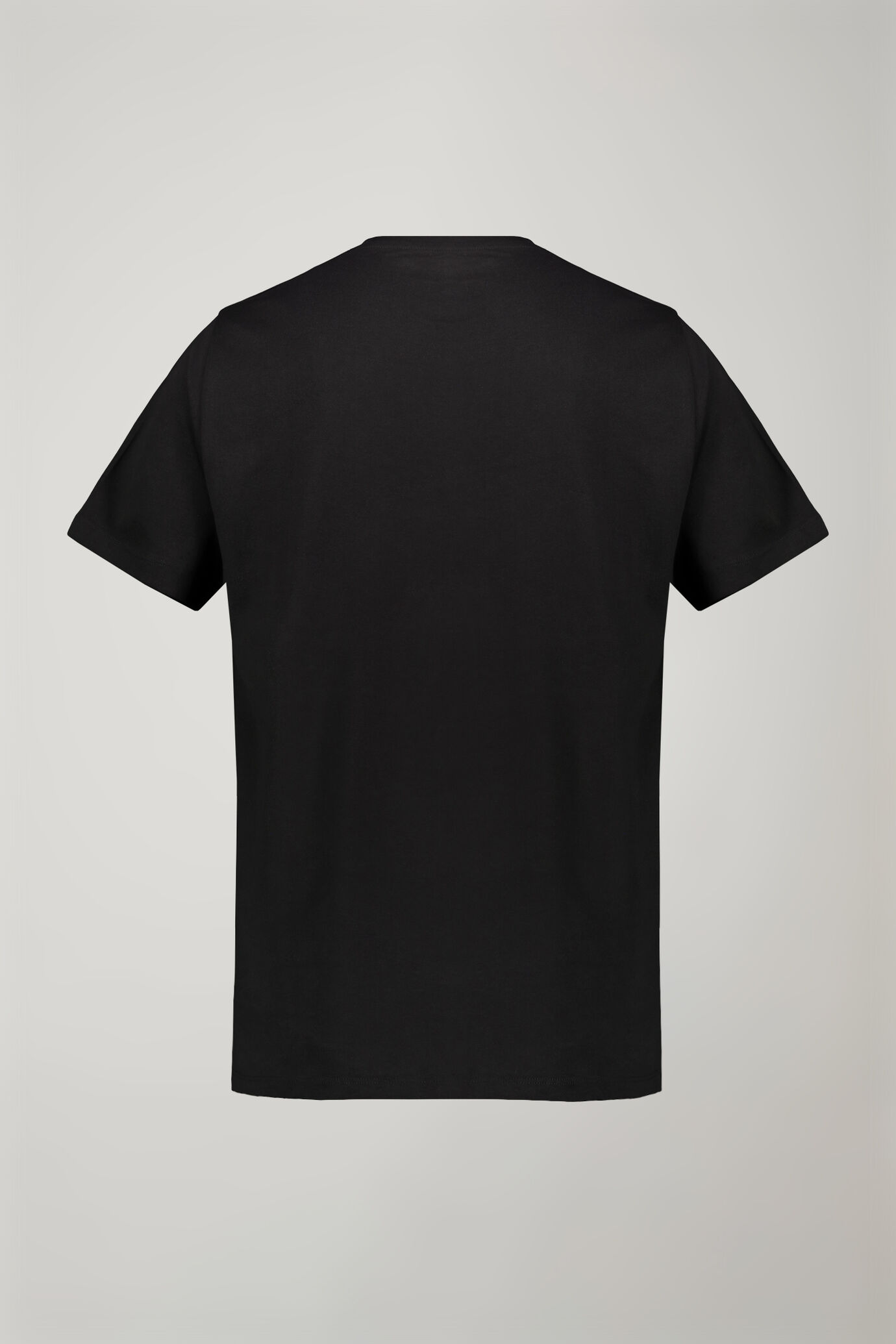 Herren-T-Shirt mit Rundhalsausschnitt aus 100 % Baumwolle in normaler Passform image number 5