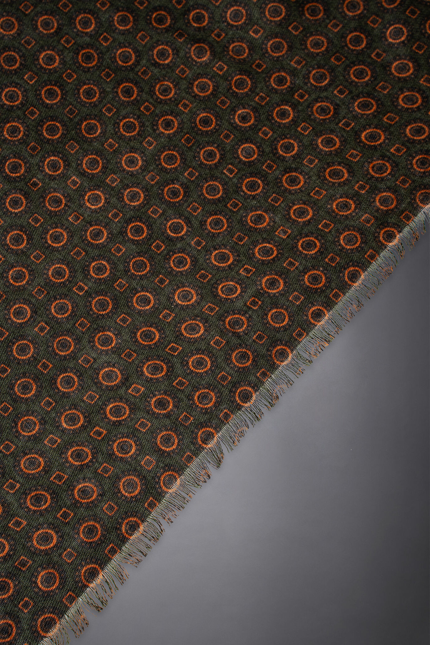 Pashmina uomo fantasia stampata image number 1