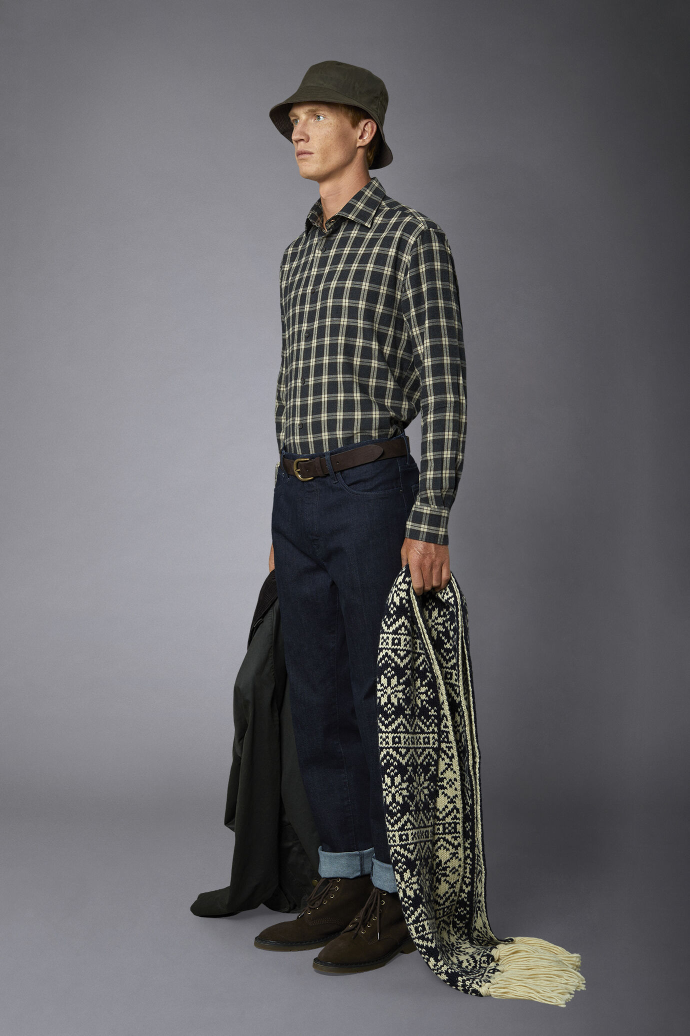 Chemise décontractée à col français et coupe confortable image number 1