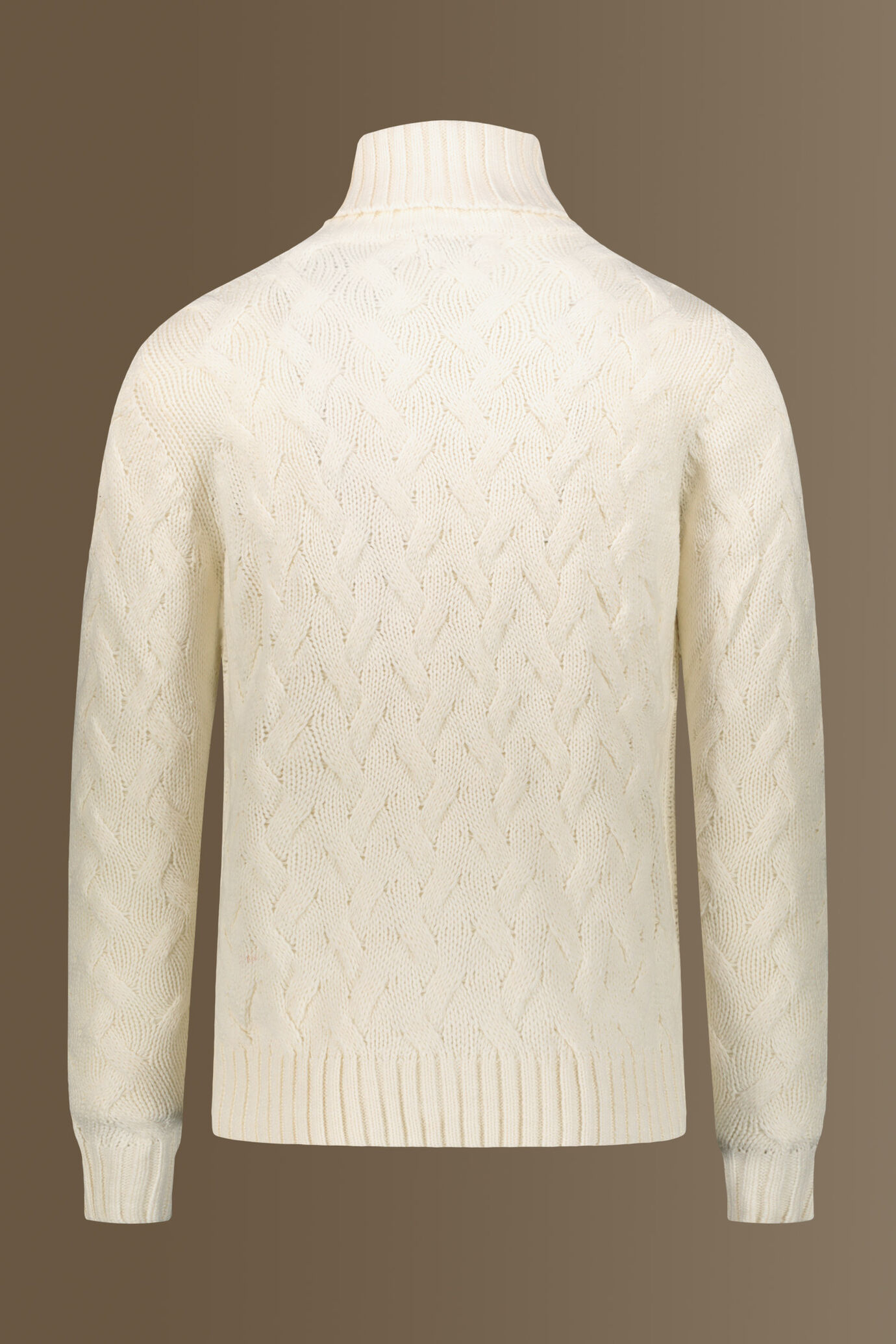 Turtle neck sweater, wool blend image number 1
