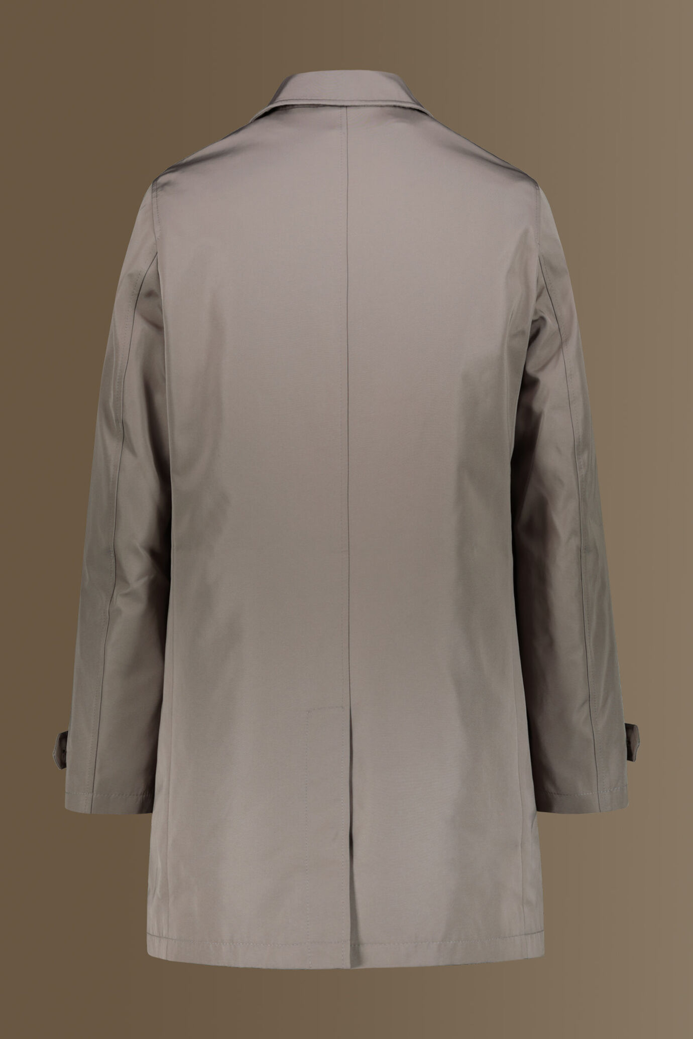 Coated padded tech raincoat image number 7