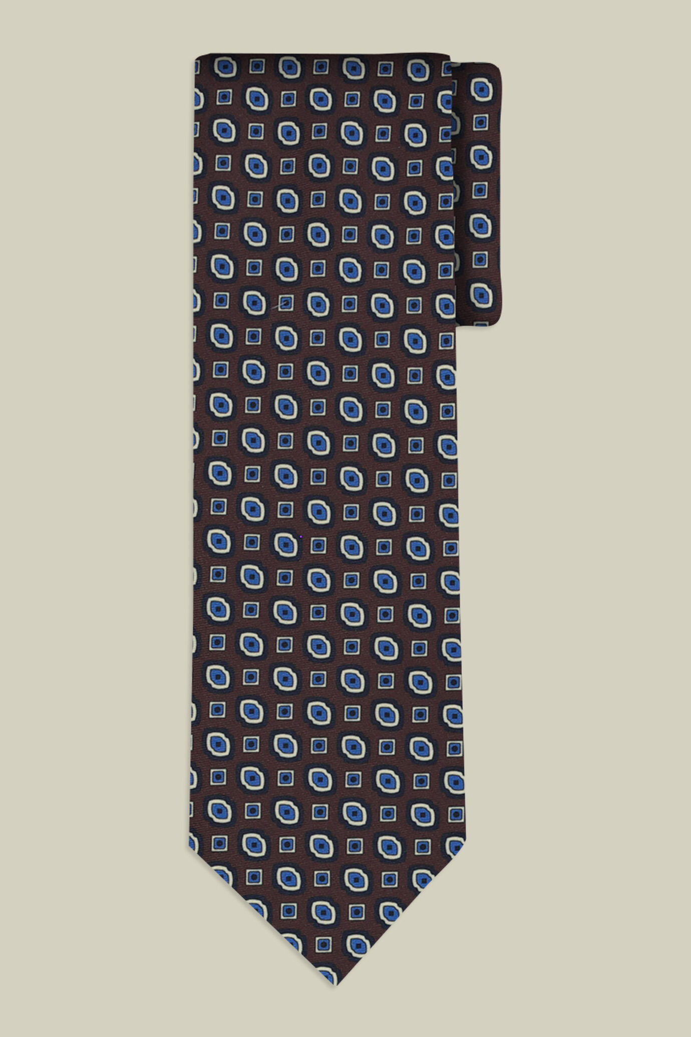 Cravate pour homme &agrave; motifs g&eacute;om&eacute;triques image number 1