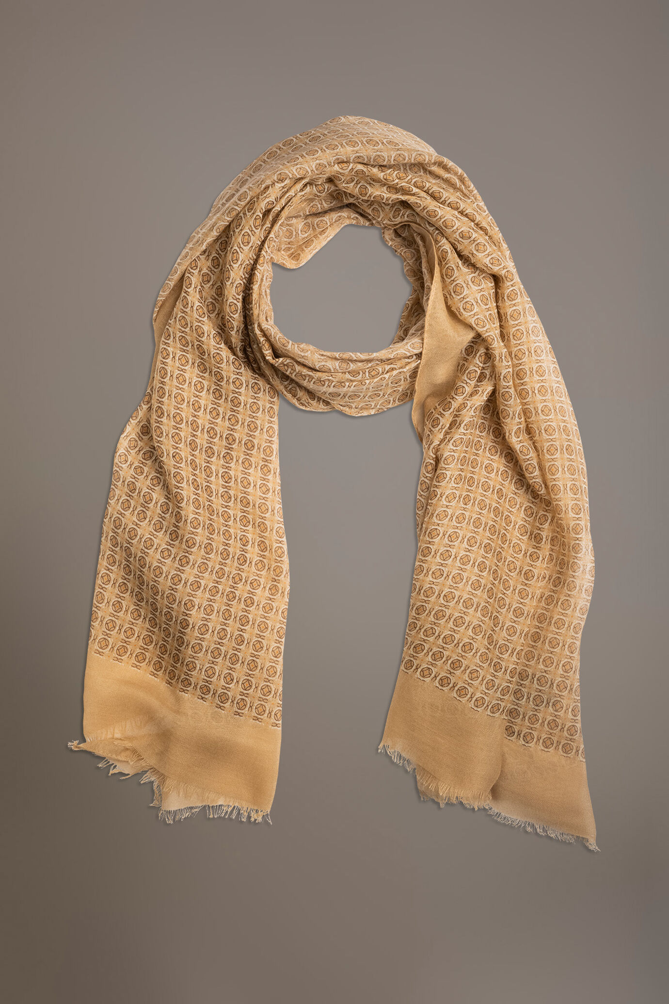 Cotton blend shawl image number 0