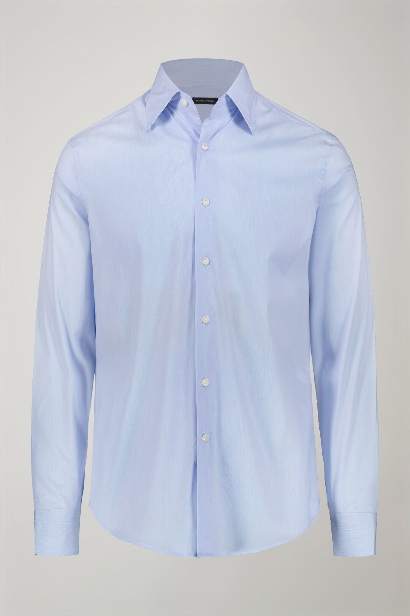 Technisches Herrenhemd mit klassischem Kragen aus Nylon in normaler Passform image number 5