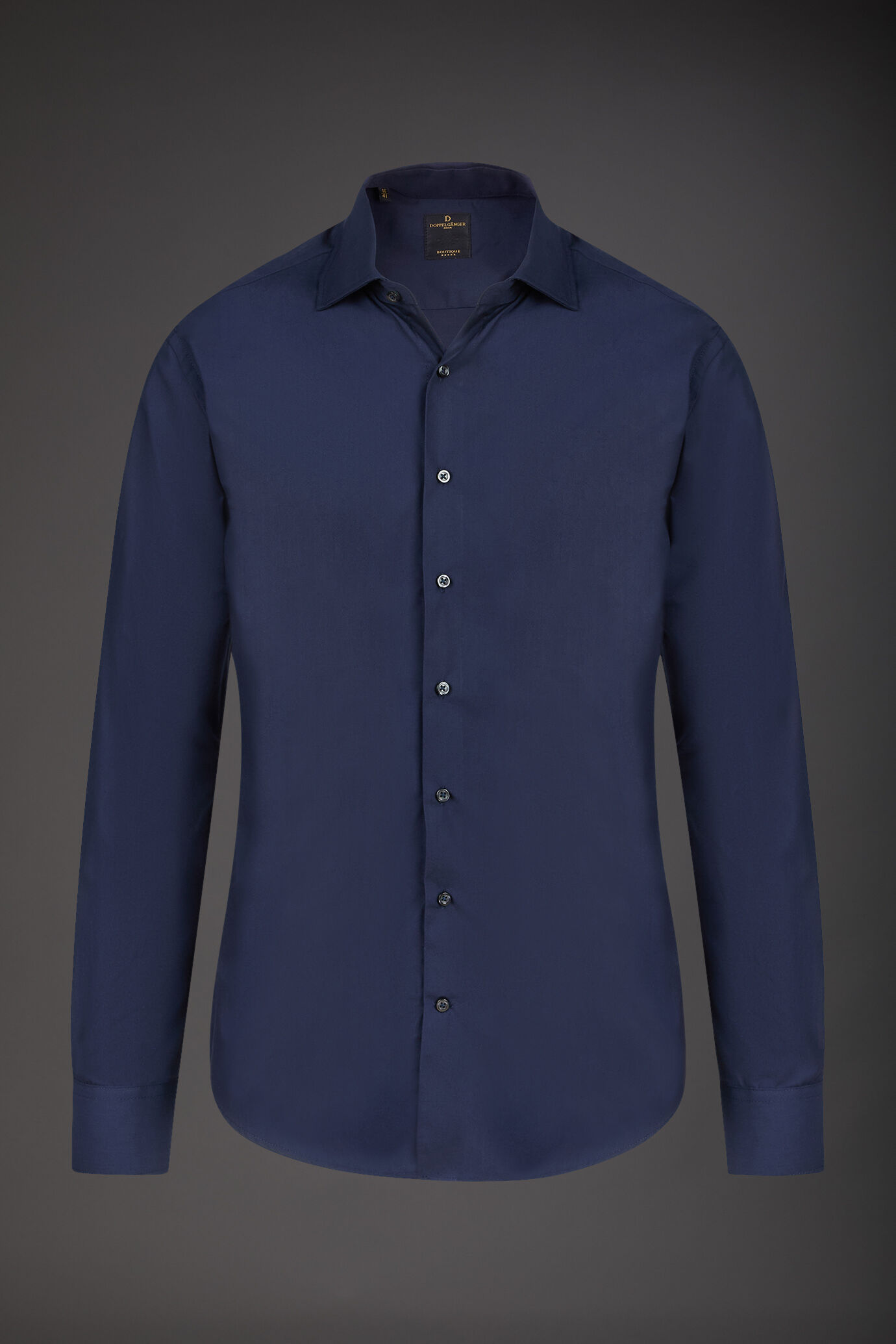 Camicia classica uomo 100% cotone image number 1
