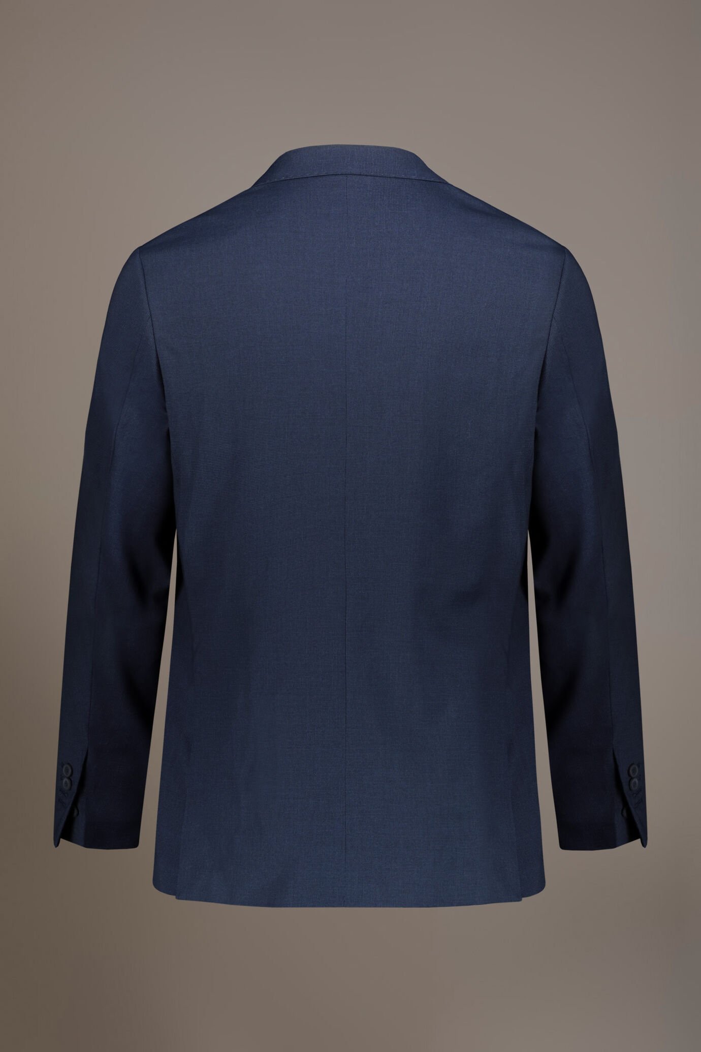 Regular fit single-breasted suit in micro pied de poule fabric image number 6