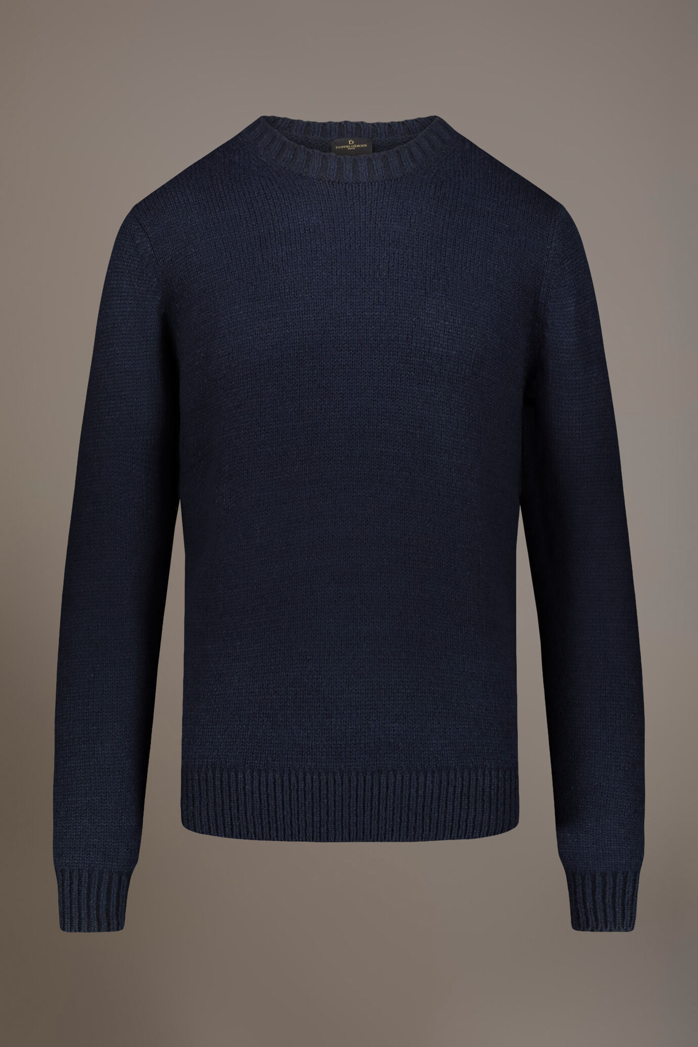 Maglia girocollo misto lana image number 0