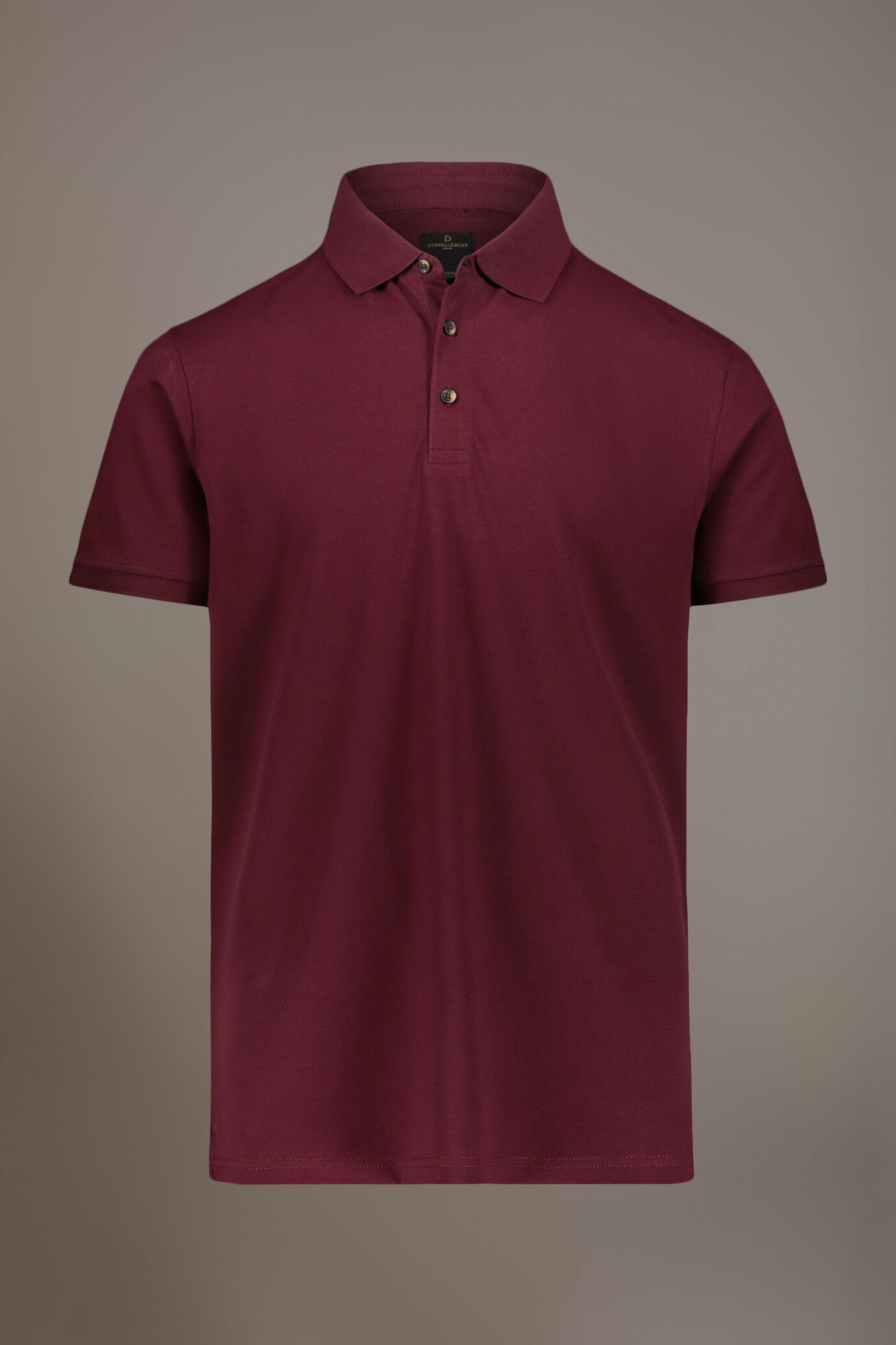 Short sleeve polo 100% cotton piquet image number 3