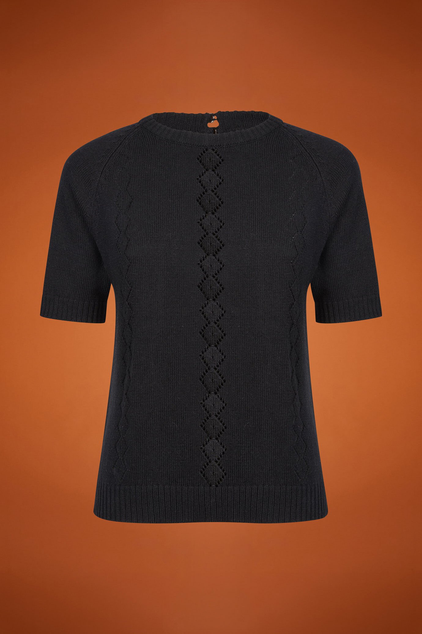 Maglia donna girocollo mezza manica regular fit
