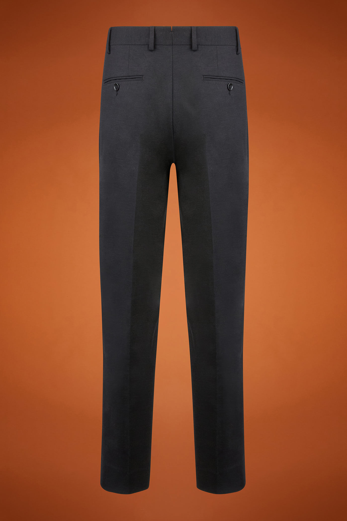 Abito uomo monopetto con tessuto unito regular fit image number 7