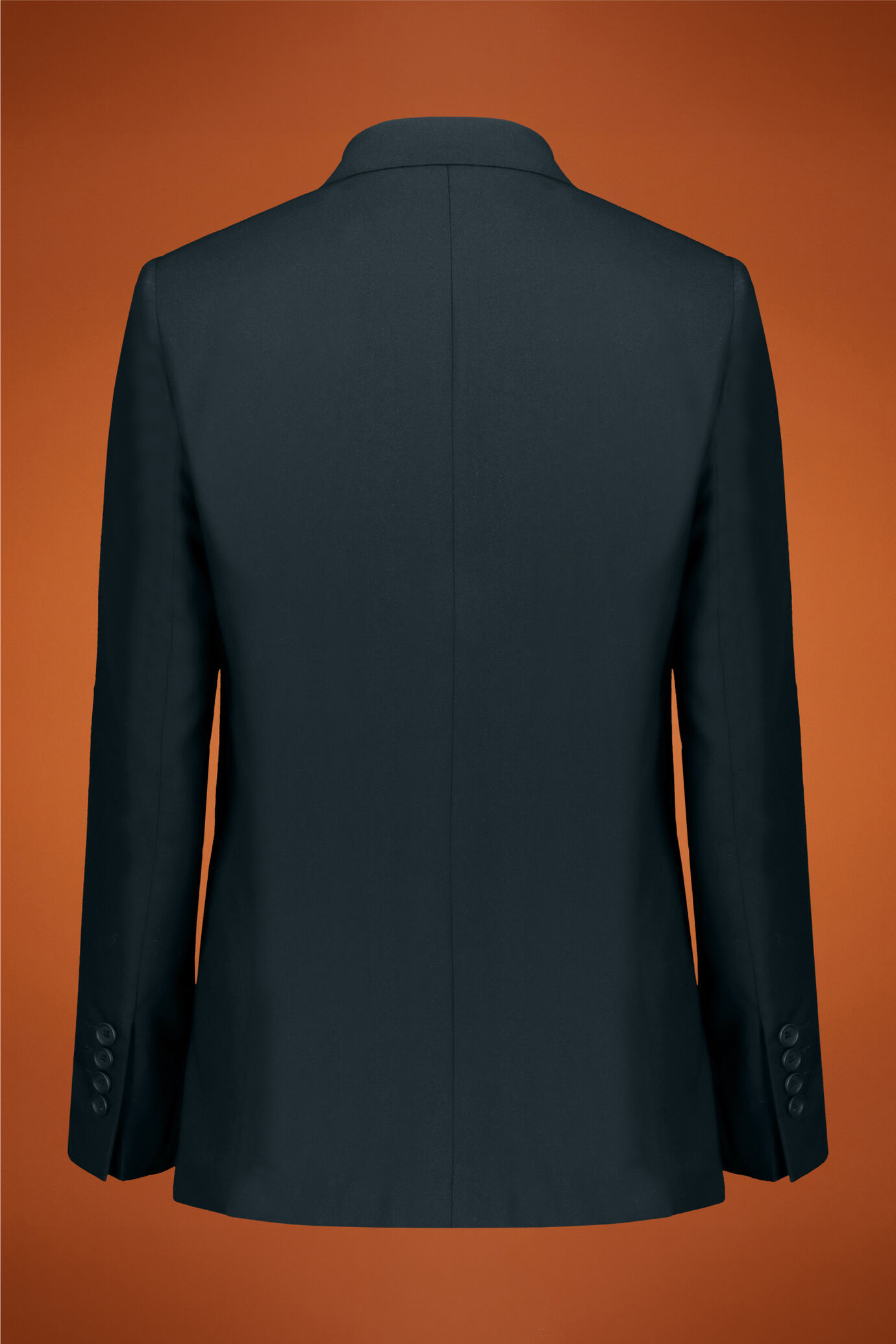 Women's three-button plain single-breasted jacket image number 1