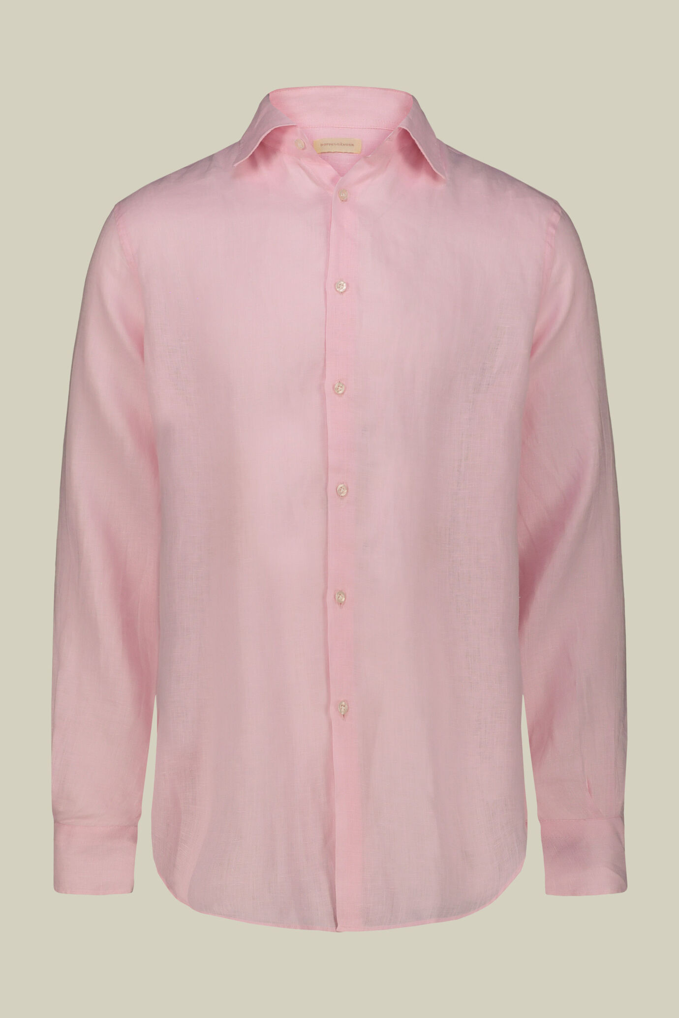 Chemise décontractée homme à col classique, 100% lin image number 4