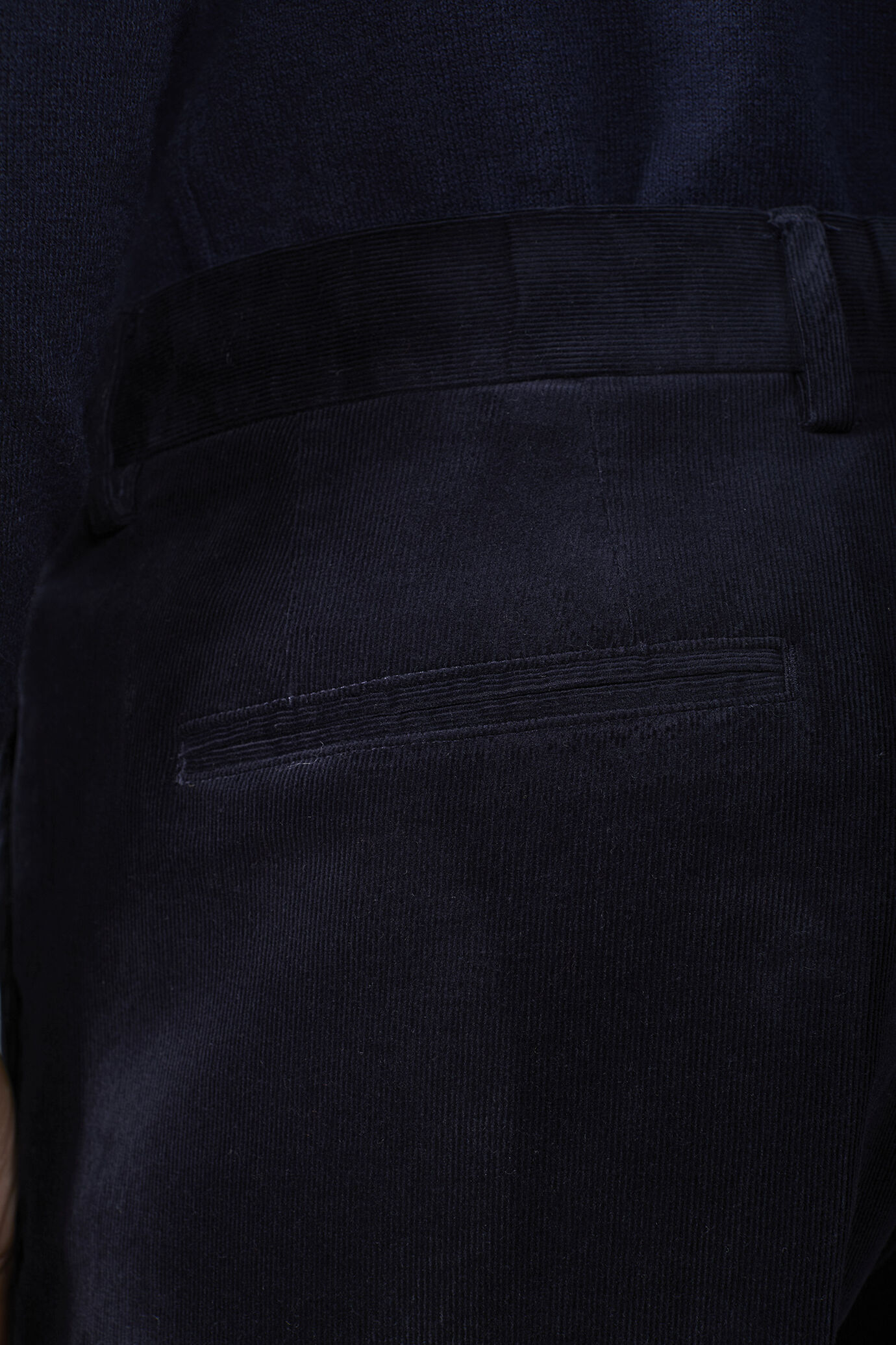 Pantalone uomo in velluto a coste di cotone regular fit image number 3