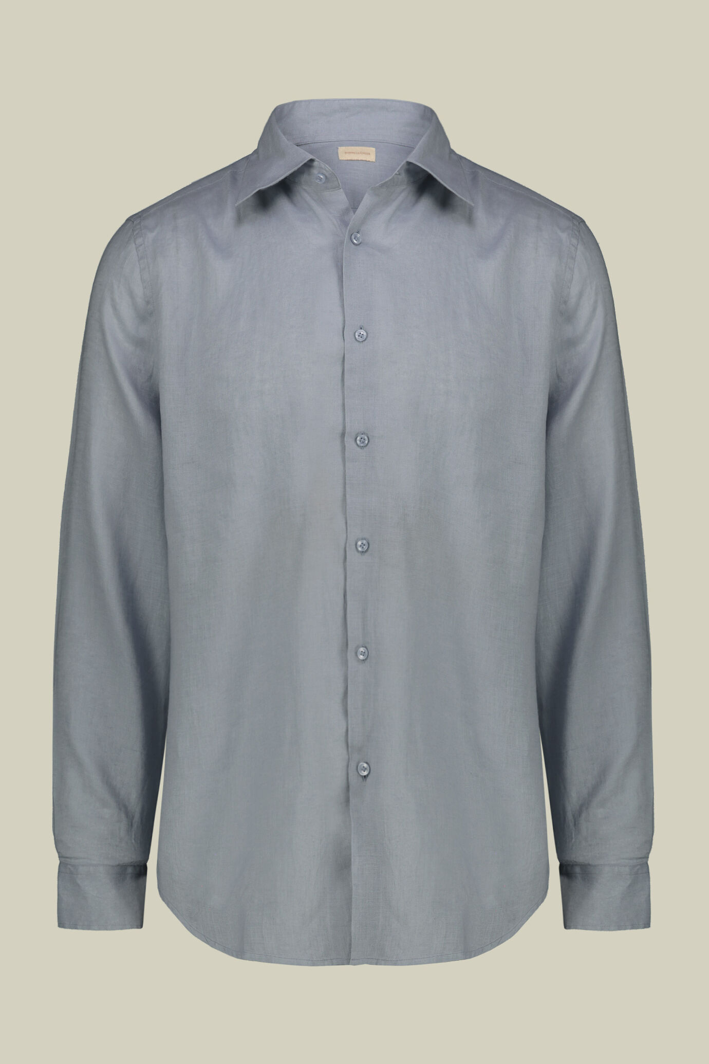 Chemise décontractée homme à col classique, 100% lin image number 4