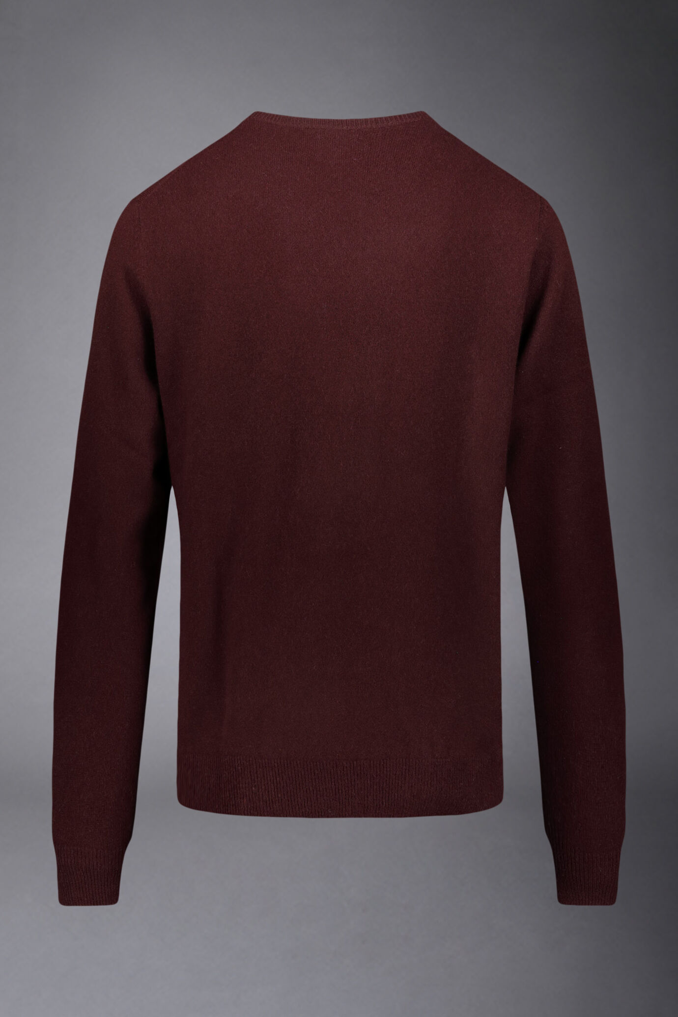 Men's 100% cashmere regular fit roundneck sweater image number 4