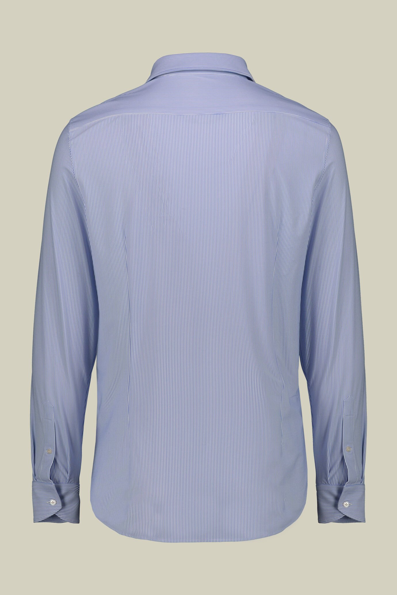 Herrenhemd mit klassischem Kragen aus Nylon-Stretch-Gewebe mit Twill-Konstruktion image number 5