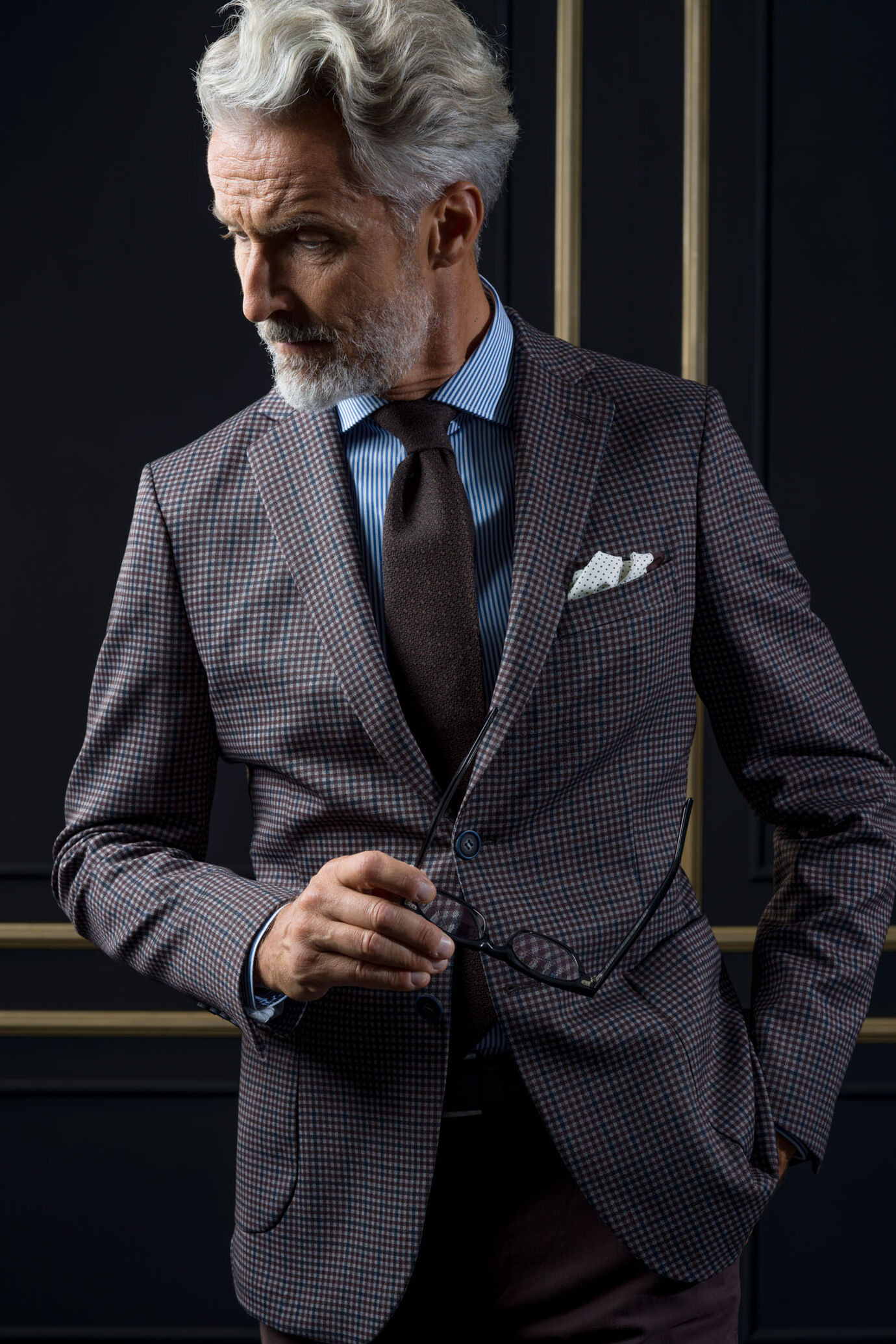 Checked blazer image number 0